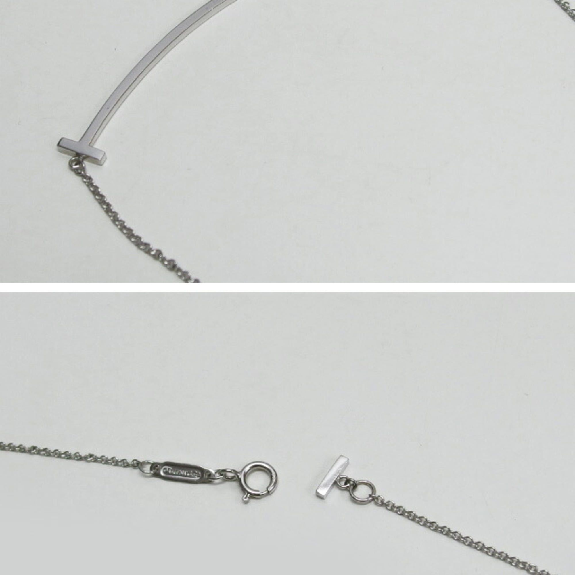 Tiffany & Co. Tiffany & Co. T Smile Pendant, Large, 18K White Gold Size ONE SIZE - 5 Thumbnail