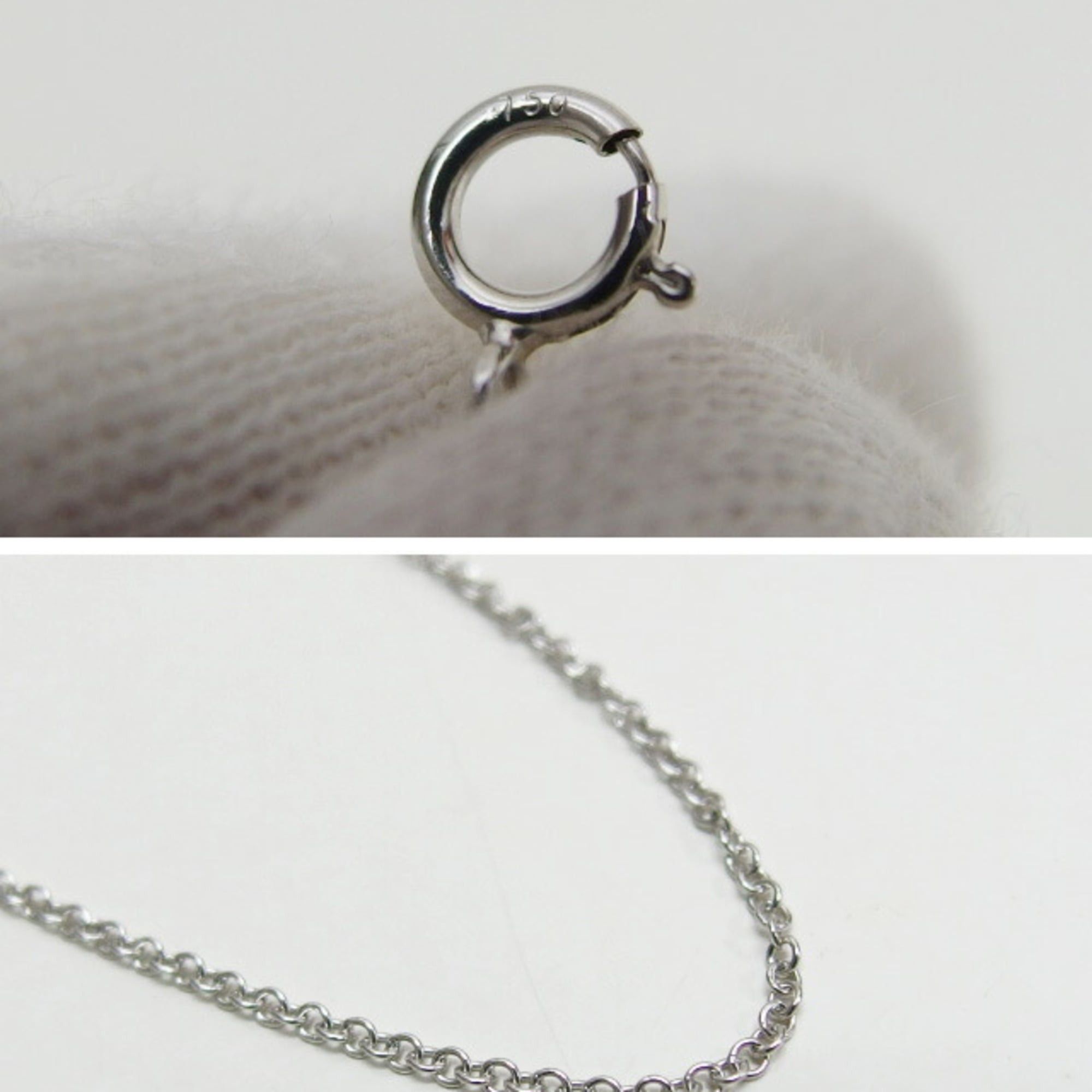 Tiffany & Co. Tiffany & Co. T Smile Pendant, Large, 18K White Gold Size ONE SIZE - 7 Thumbnail