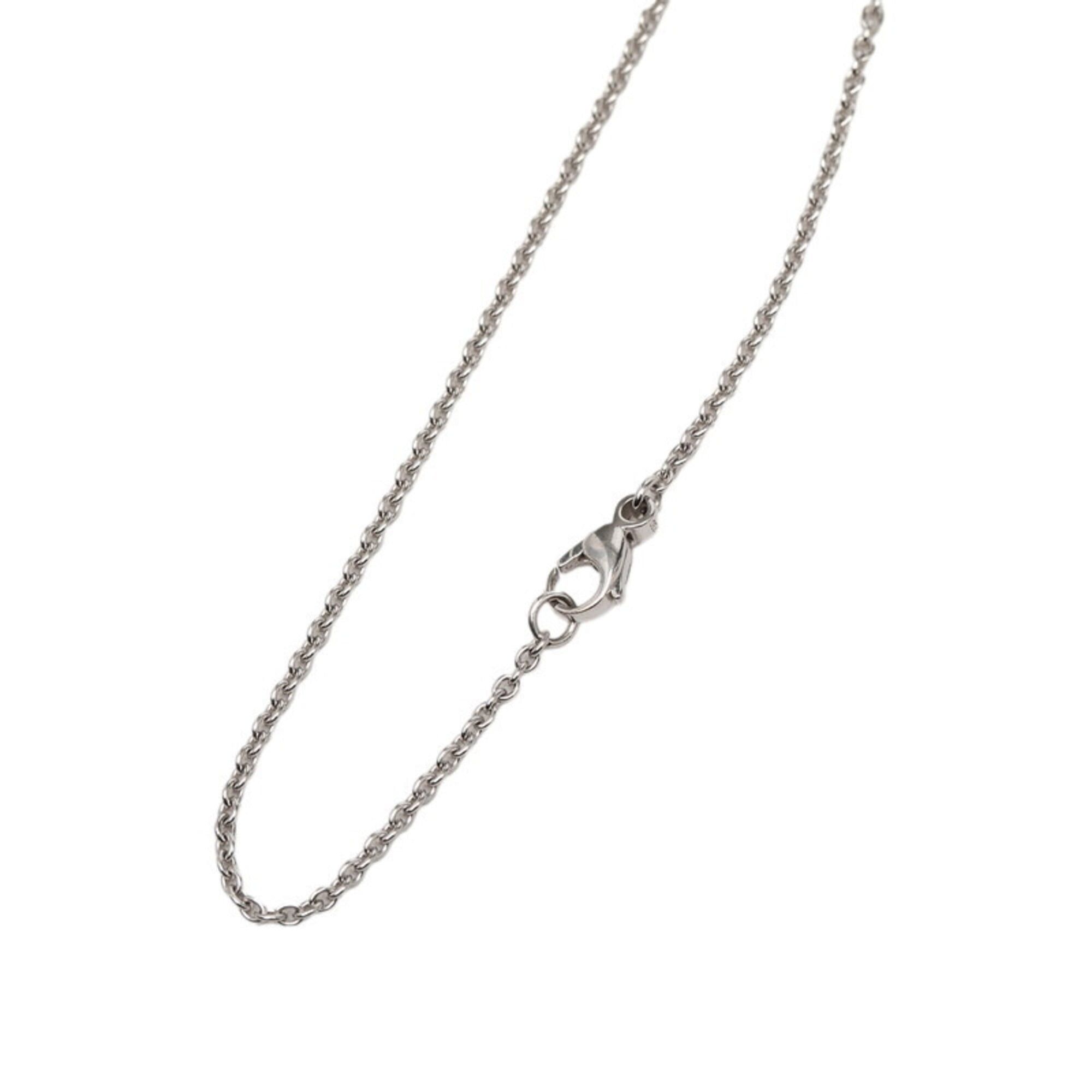 Chanel Chanel Ultra Pendant Necklace, Black Silver Ceramic Diamond 18KWG White Gold Au750, Women's CHANEL Size ONE SIZE - 4 Thumbnail