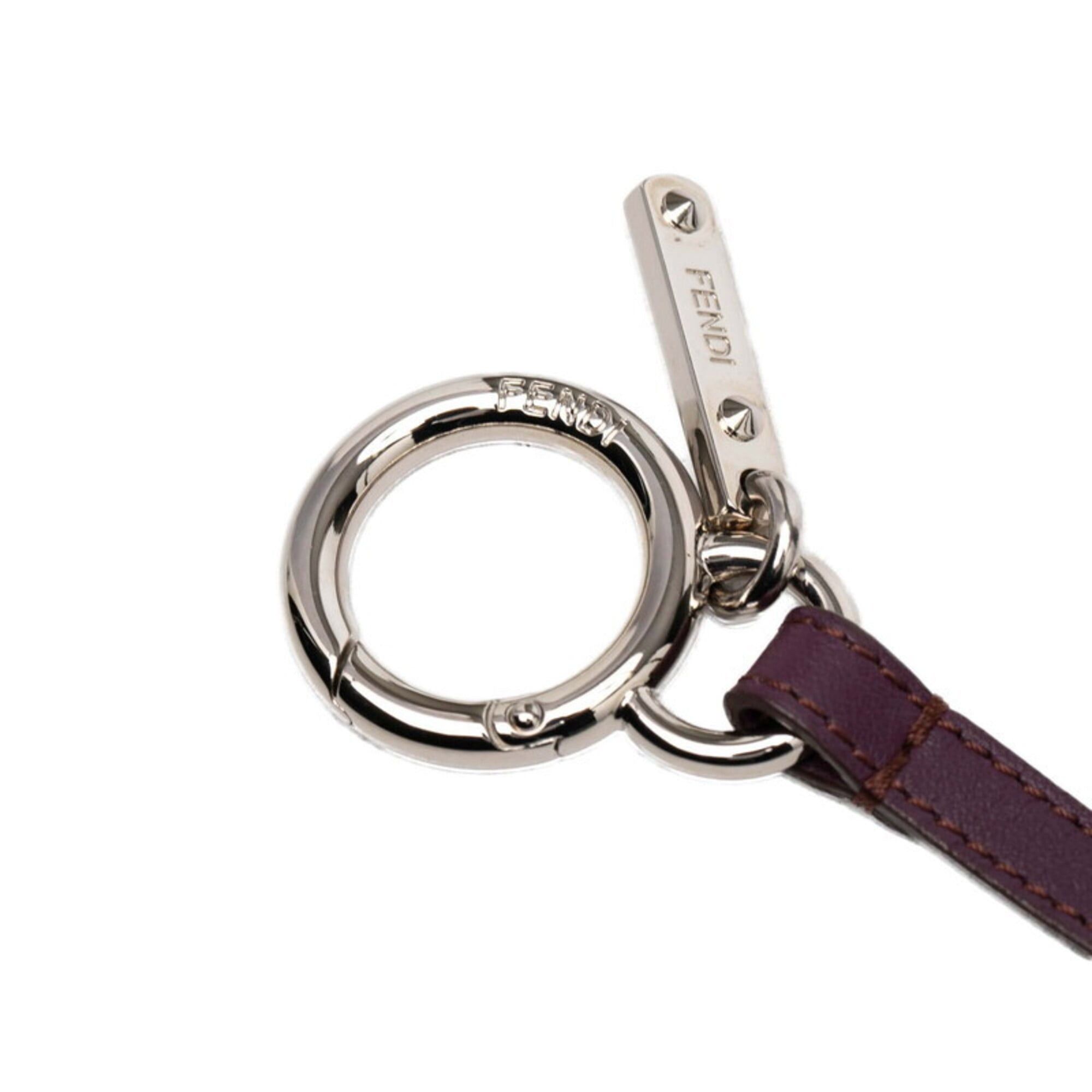 Fendi Fendi Mirror Cover Accessory Bag Charm Keychain 150243501 Multicolor Metal Leather Women's FENDI Size ONE SIZE - 5 Thumbnail