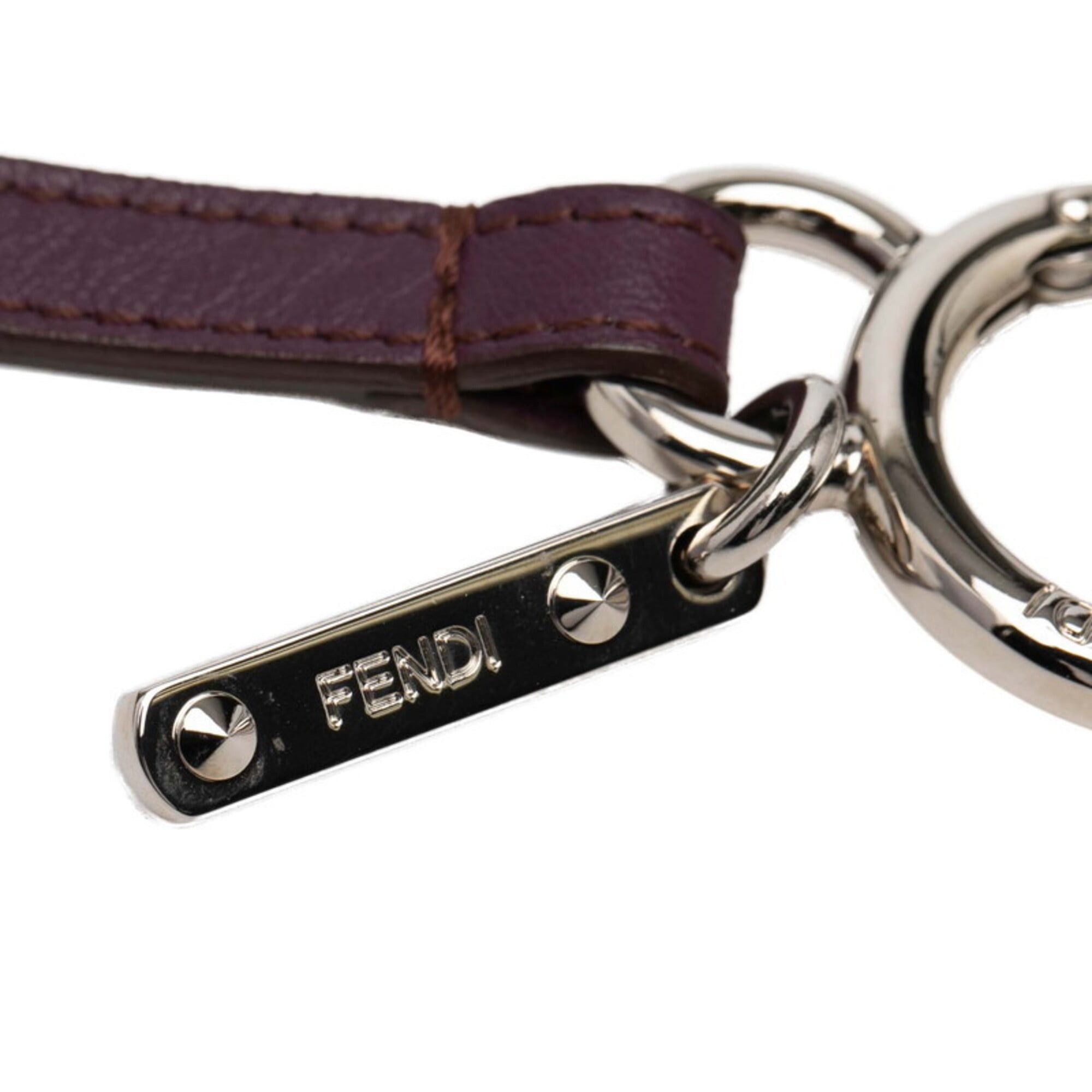 Fendi Fendi Mirror Cover Accessory Bag Charm Keychain 150243501 Multicolor Metal Leather Women's FENDI Size ONE SIZE - 4 Thumbnail