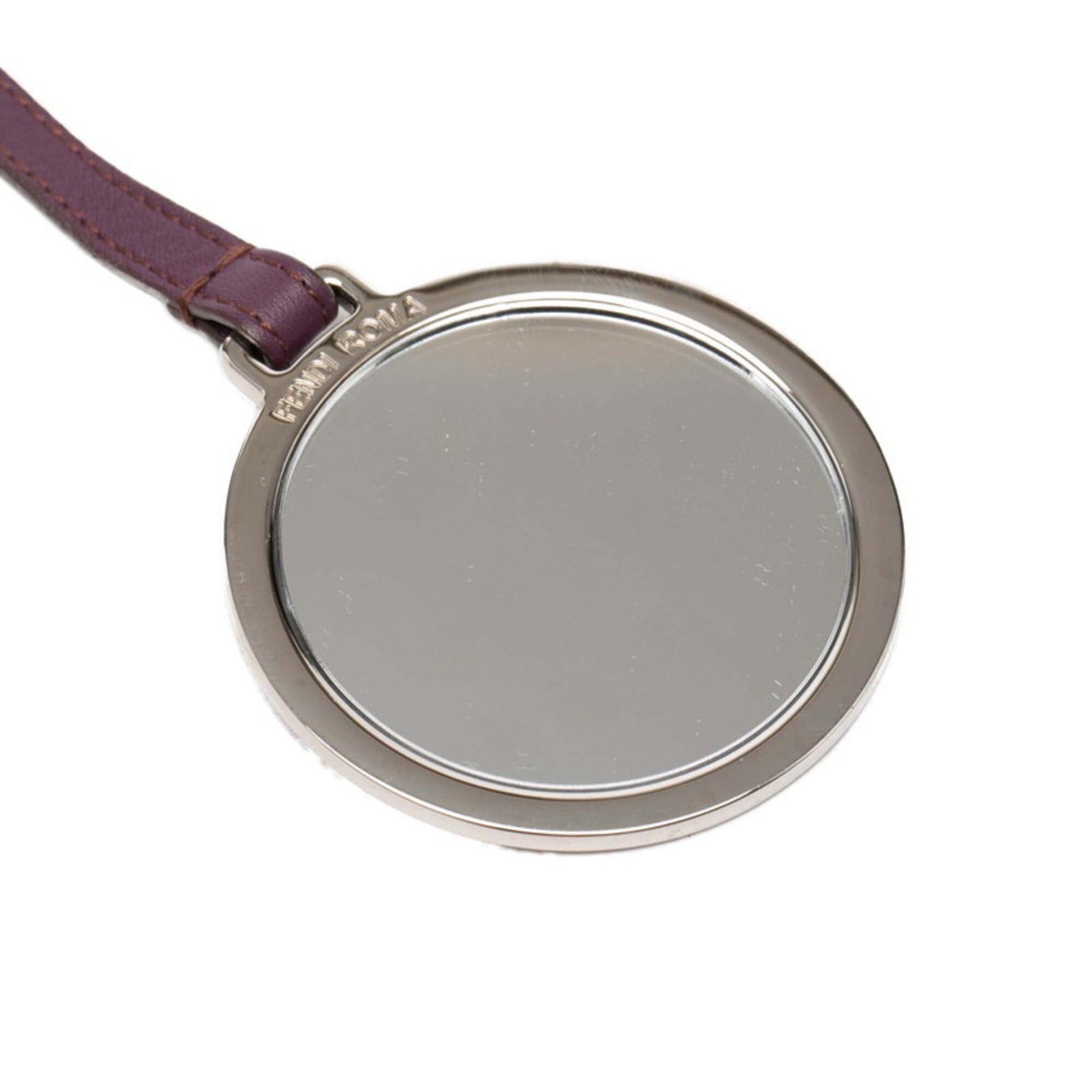 Fendi Fendi Mirror Cover Accessory Bag Charm Keychain 150243501 Multicolor Metal Leather Women's FENDI Size ONE SIZE - 3 Thumbnail
