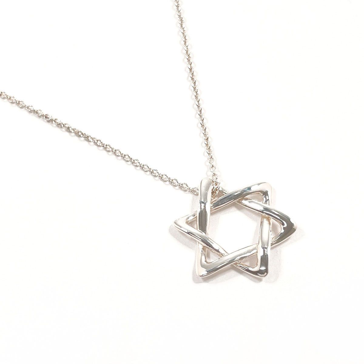 Tiffany & Co. Tiffany & Co. Tiffany & Co. Star of David Silver Necklace Precious Metal Necklace DUTY FREE for USA Size ONE SIZE - 3 Thumbnail