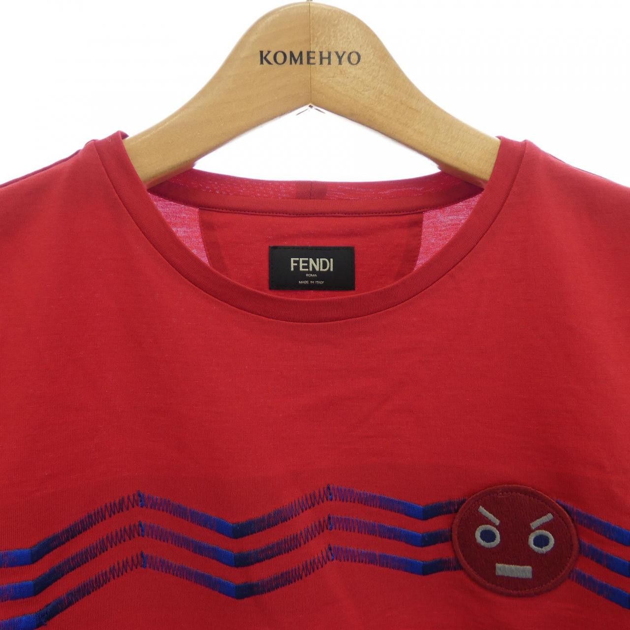 Fendi Fendi Fendi T Shirt Textile T-Shirts FY0682S0D DUTY FREE for USA Size ONE SIZE - 5 Thumbnail