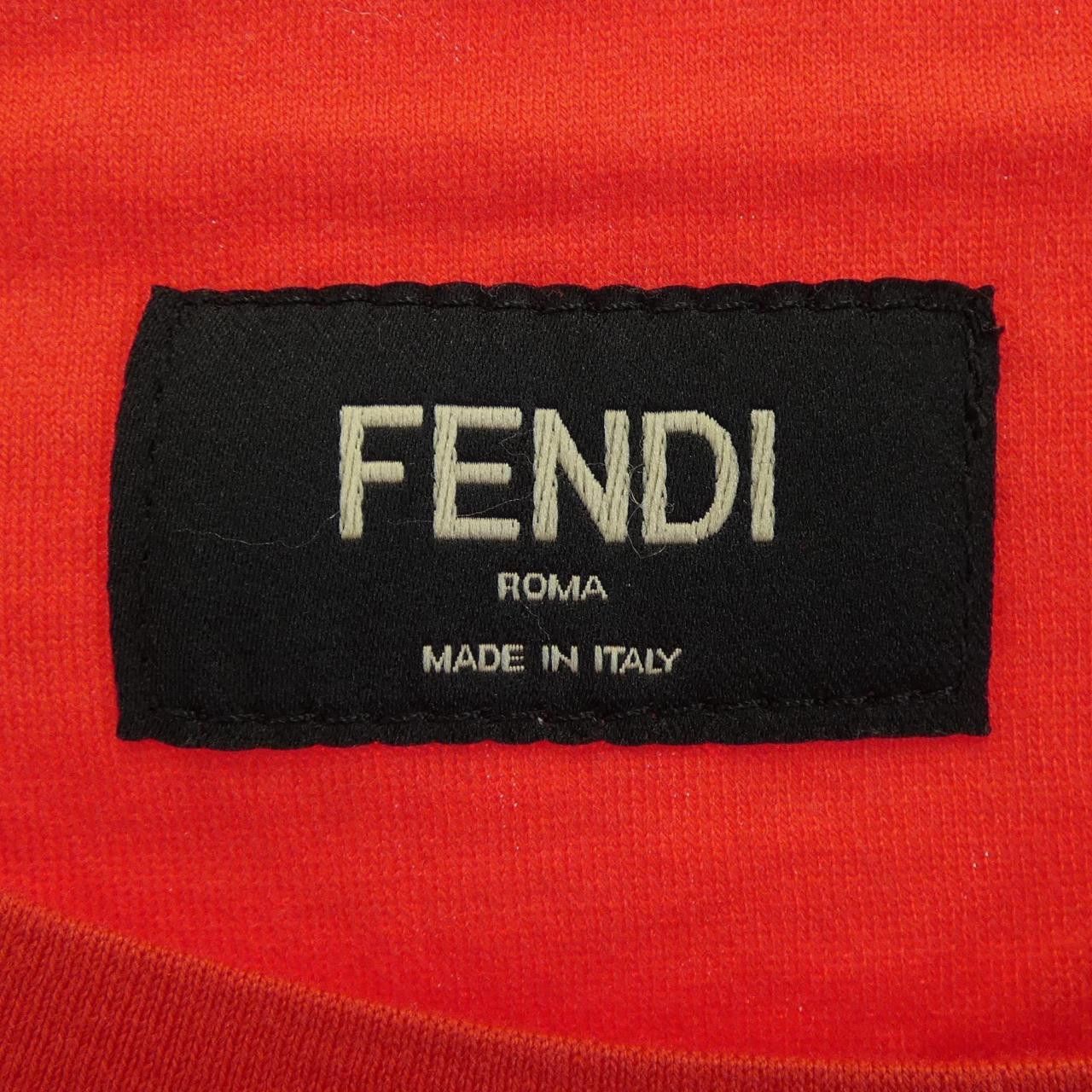Fendi Fendi Fendi T Shirt Textile T-Shirts FY0682 1LL DUTY FREE for USA Size ONE SIZE - 4 Thumbnail