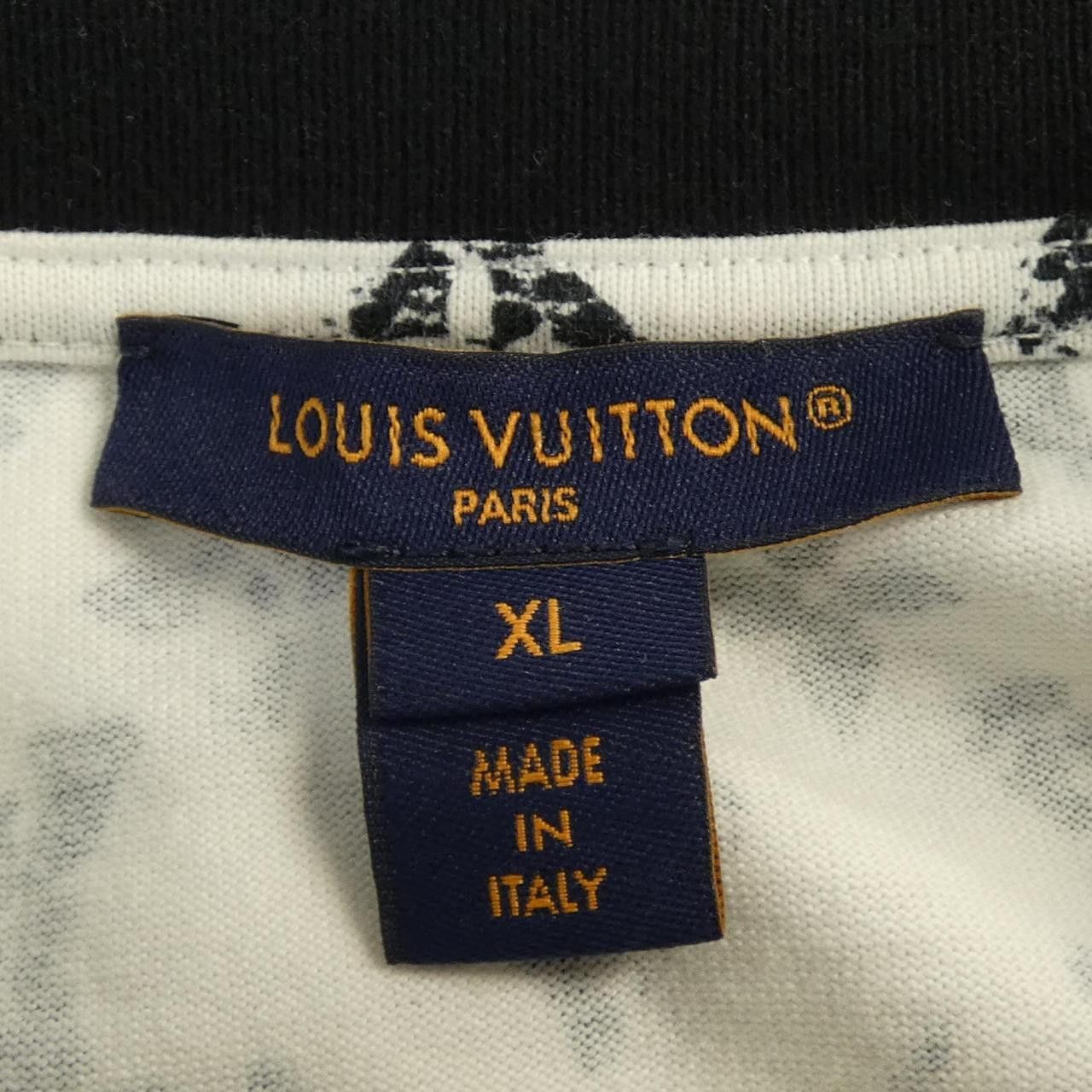 Louis Vuitton Louis Vuitton Louis Vuitton Graphic Monogram Cotton T Shirt Textile T-Shirts FTTS47XAW DUTY FREE for USA Size ONE SIZE - 4 Thumbnail