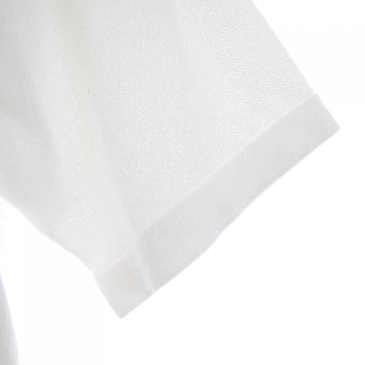 Louis Vuitton Louis Vuitton Louis Vuitton Cotton Short Sleeve Crew Neck Knit Textile Tops HPN30WHA0 DUTY FREE for USA Size ONE SIZE - 6 Thumbnail