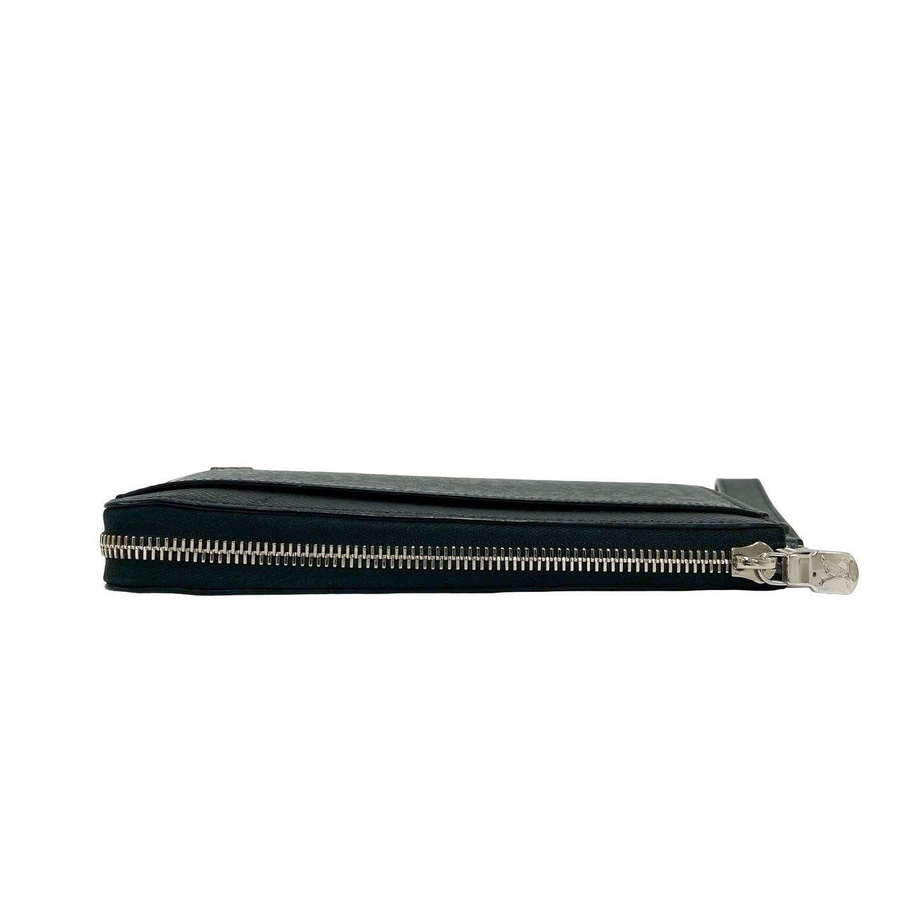 Louis Vuitton Louis Vuitton Louis Vuitton Zippy Dragonne Taiga Long Wallet Leather Long Wallet DUTY FREE for USA Size ONE SIZE - 4 Thumbnail