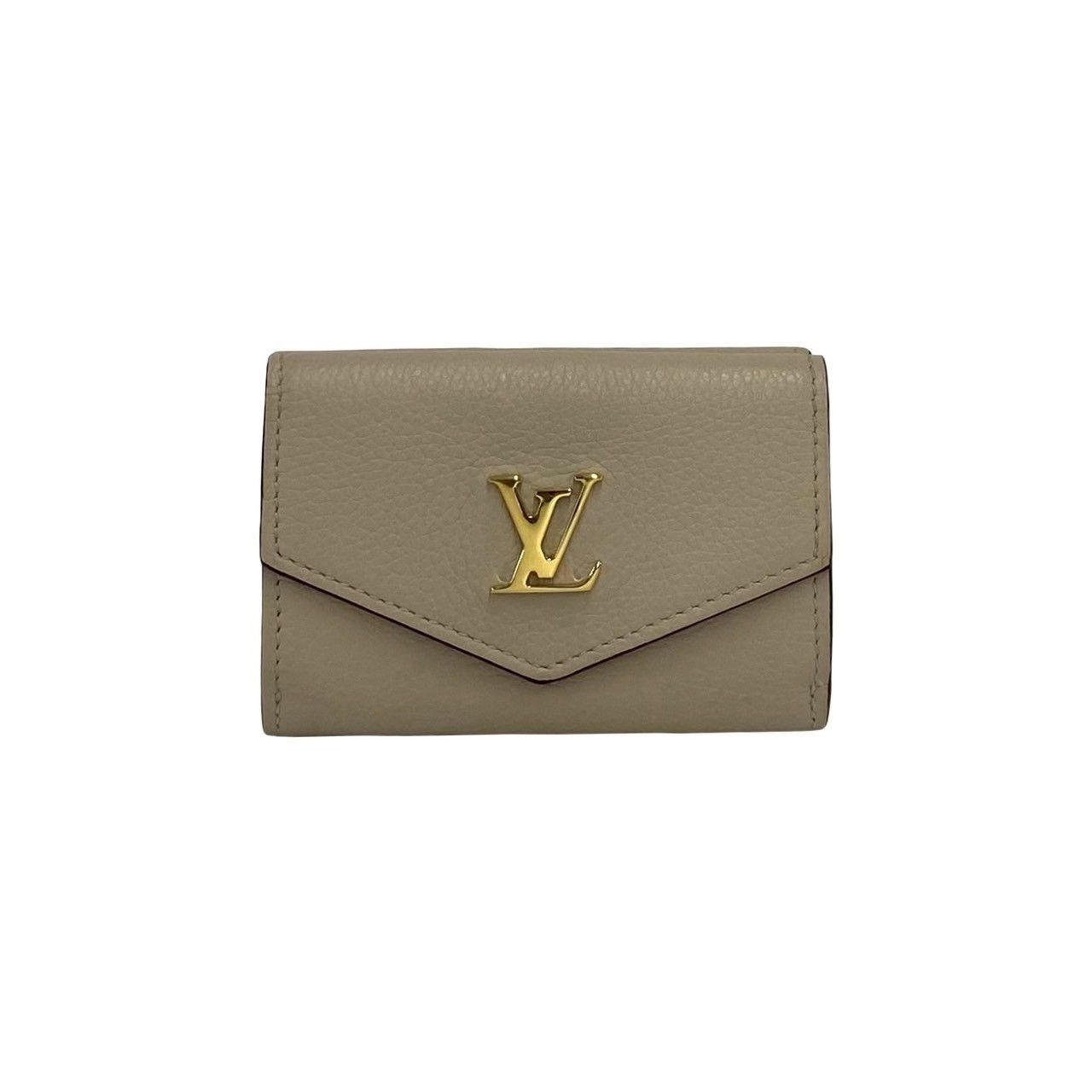Louis Vuitton Louis Vuitton Louis Vuitton Portefeuille Lock Mini Wallet Leather Short Wallet DUTY FREE for USA Size ONE SIZE - 2 Thumbnail