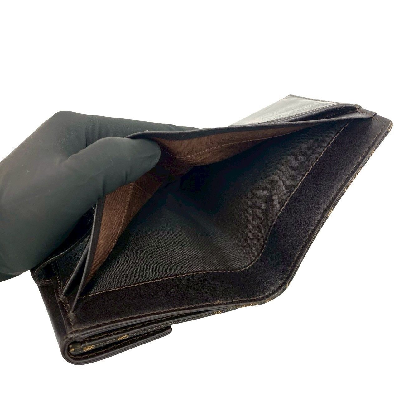 Fendi Fendi Fendi Zucca Canvas Leather Bifold Wallet Textile Short Wallet DUTY FREE for USA Size ONE SIZE - 9 Thumbnail