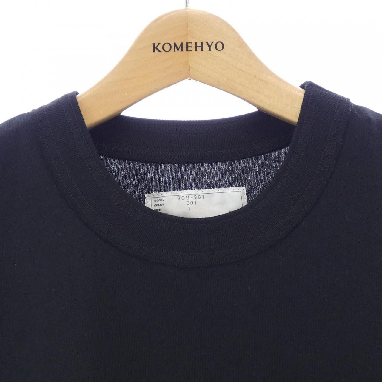 Sacai Sacai Sacai Cotton T Shirt Textile T-Shirts SCU-301 DUTY FREE for USA Size ONE SIZE - 5 Thumbnail