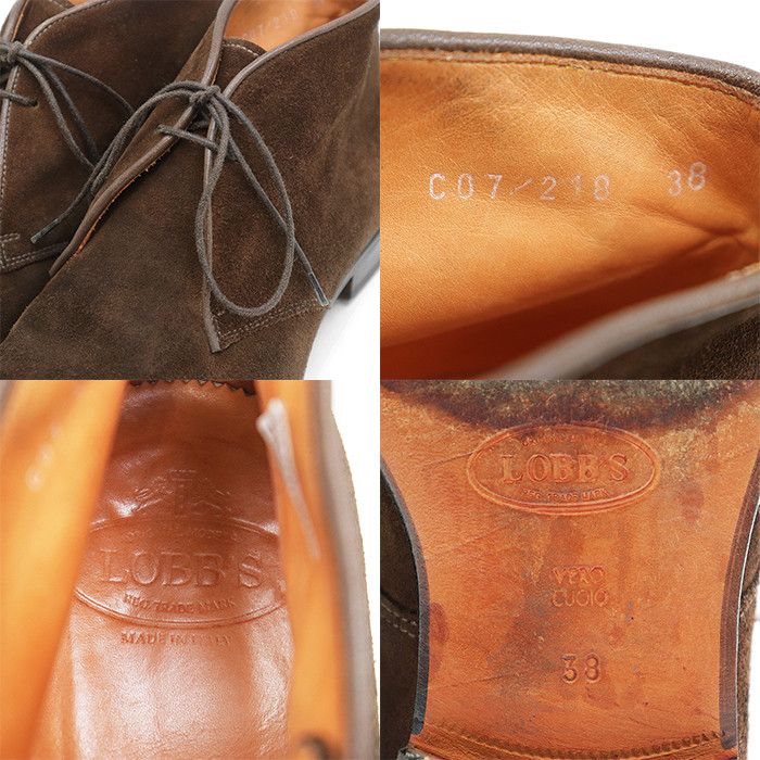 Other Other Lobb's Suede Boots Leather Shoes DUTY FREE for USA Size ONE SIZE - 8 Thumbnail