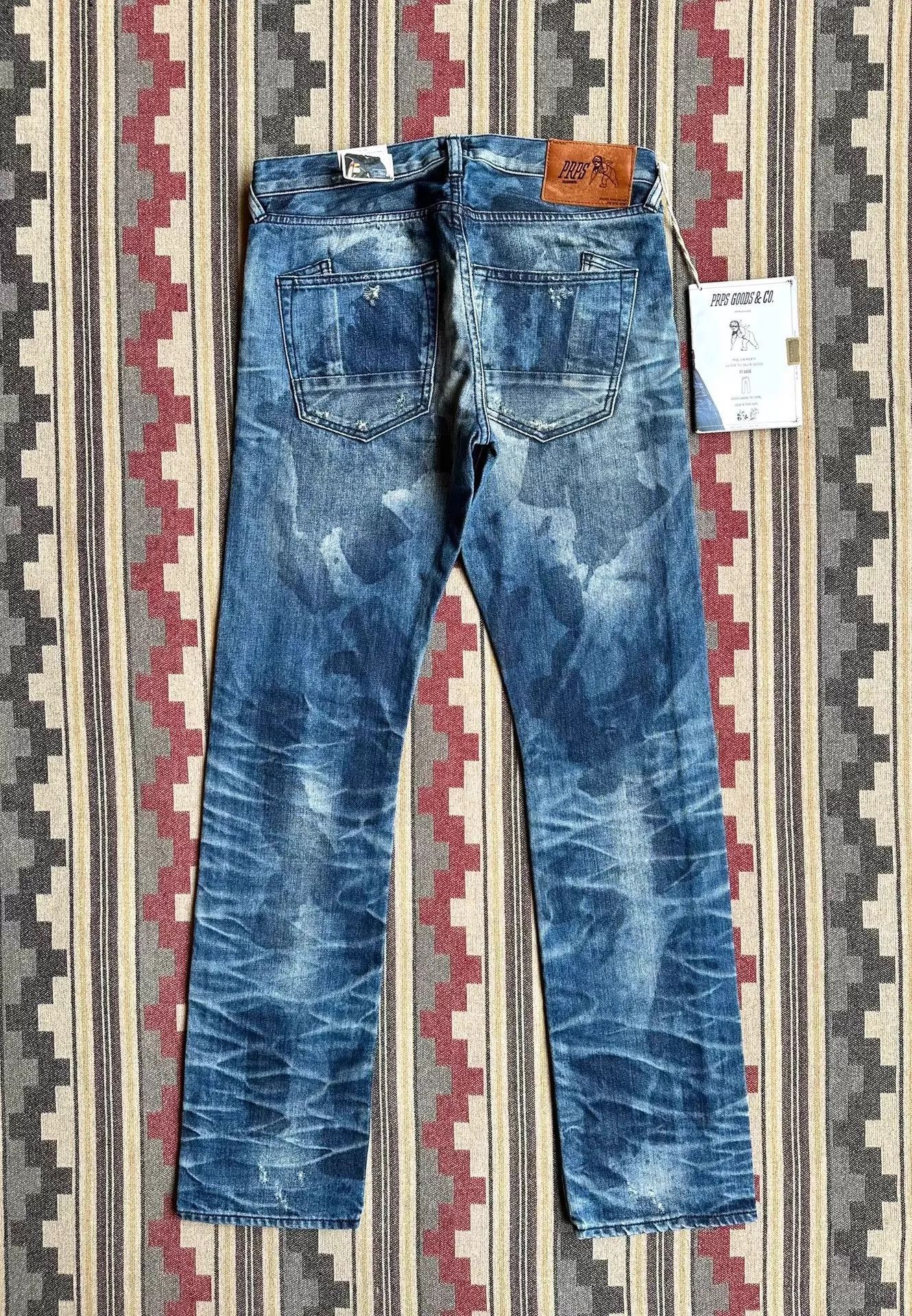 Prps Blue Distressed Denim Jeans Size 30 Size US 30 / EU 46 - 2 Thumbnail