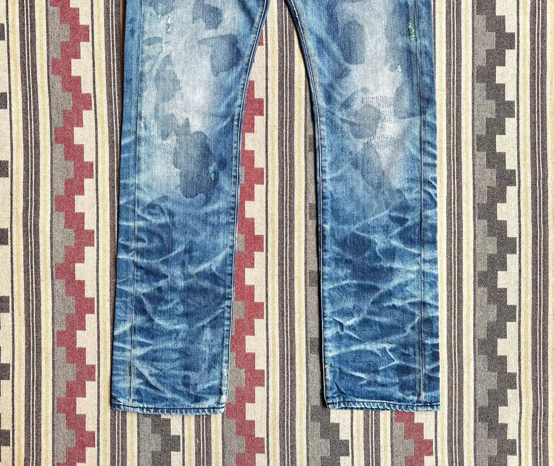 Prps Blue Distressed Denim Jeans Size 30 Size US 30 / EU 46 - 4 Thumbnail