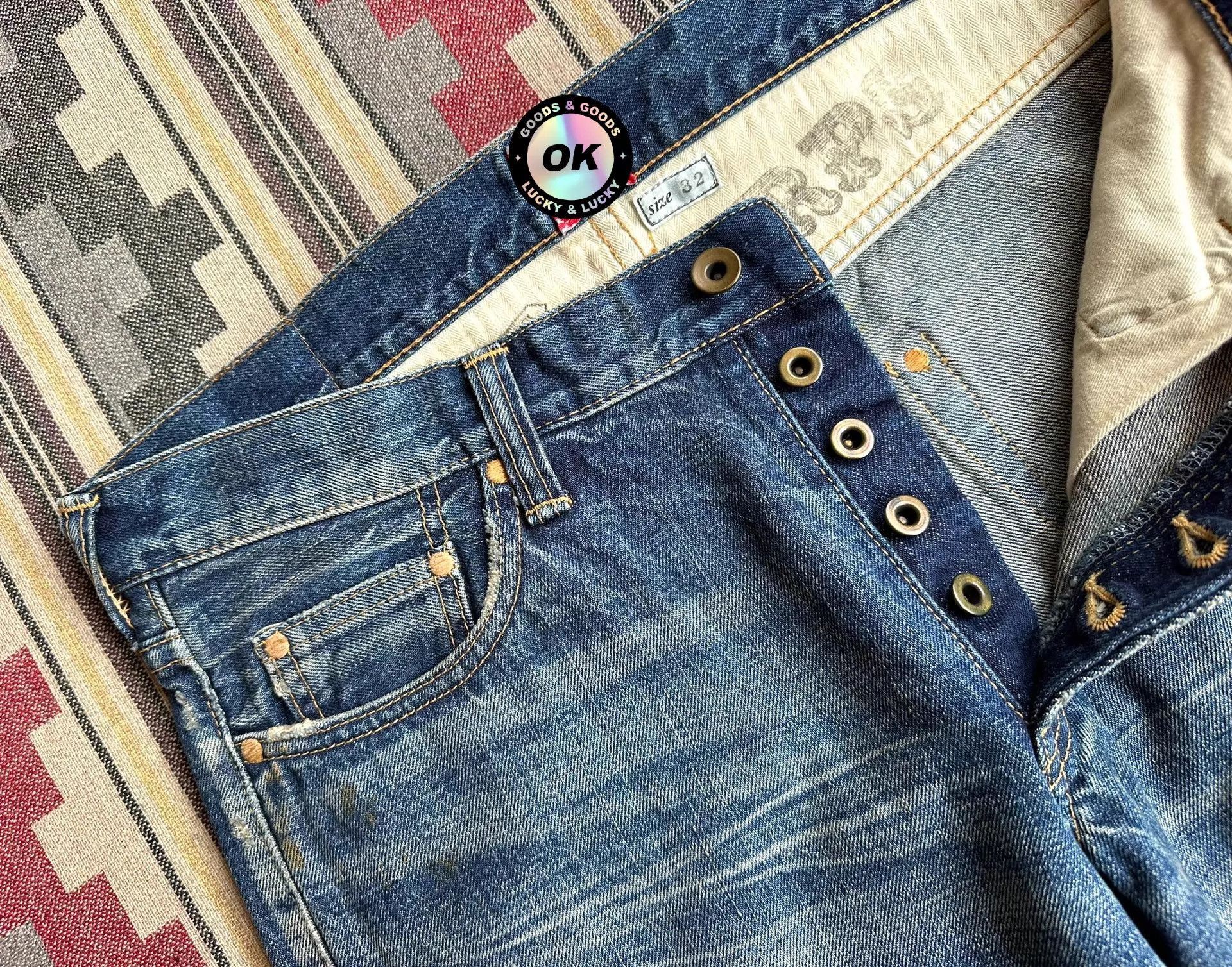Prada Blue Denim Jeans with Distressed Details Size US 32 / EU 48 - 5 Thumbnail