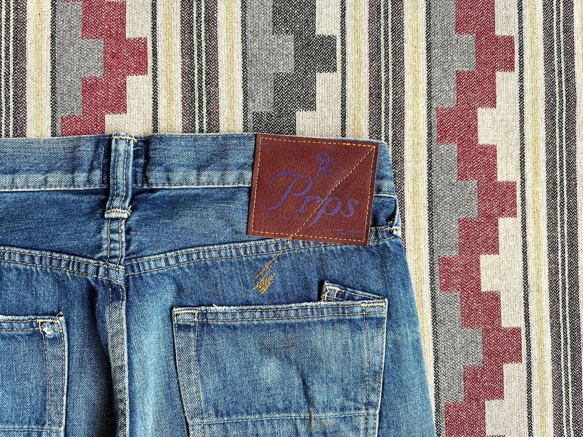 Prps Blue Distressed Denim Jeans Size 30 Size US 30 / EU 46 - 6 Thumbnail