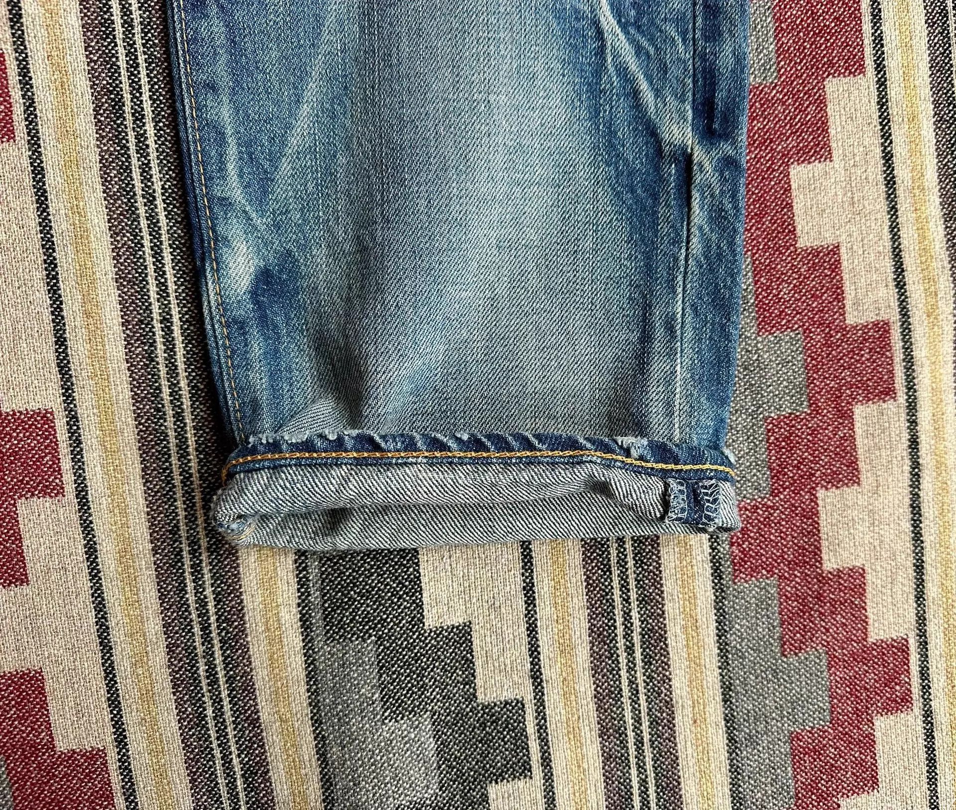 Prps Blue Distressed Denim Jeans Size 32 Size US 32 / EU 48 - 7 Thumbnail