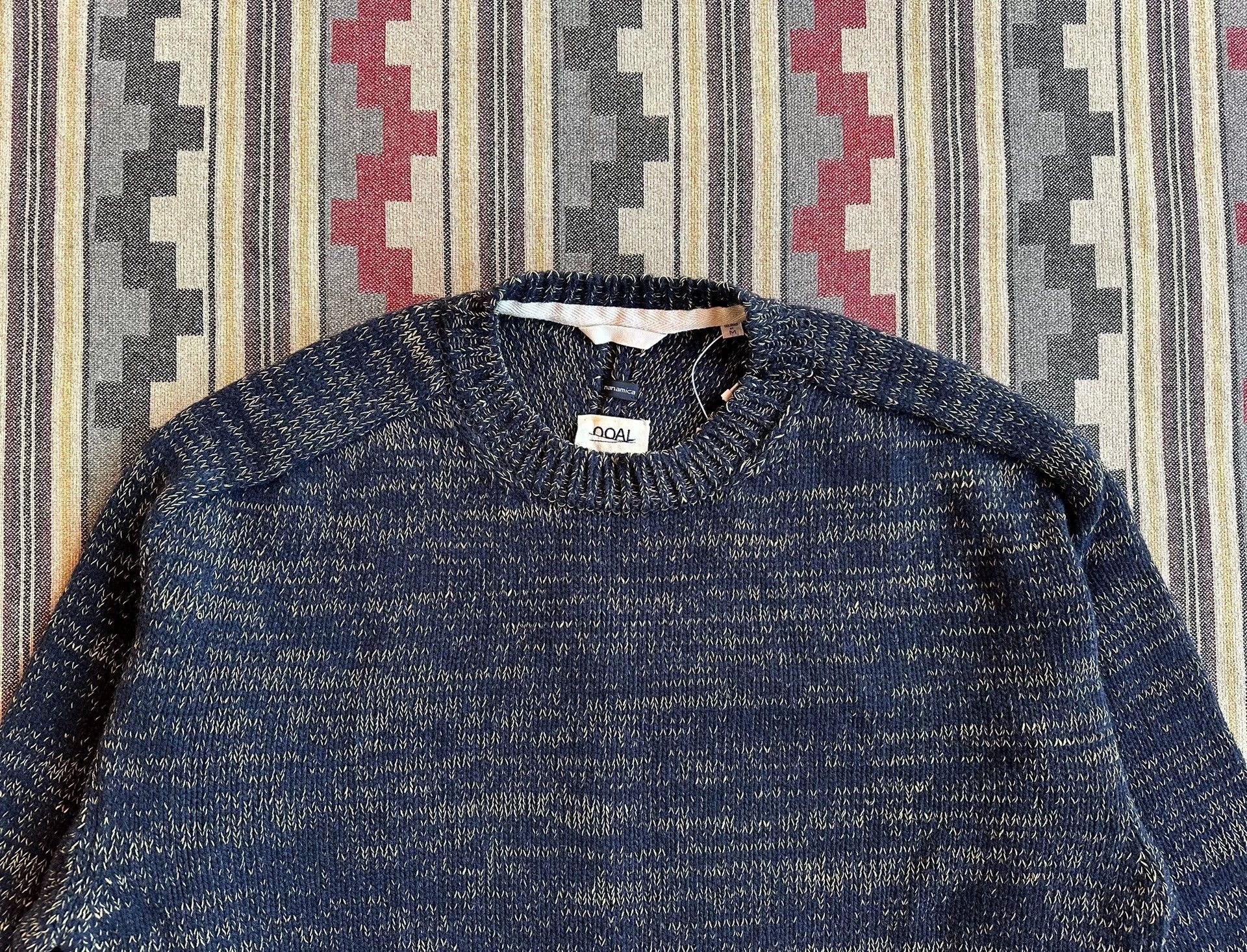 Nanamica Multi Color Striped Knit Sweater Size L Size US L / EU 52-54 / 3 - 3 Thumbnail