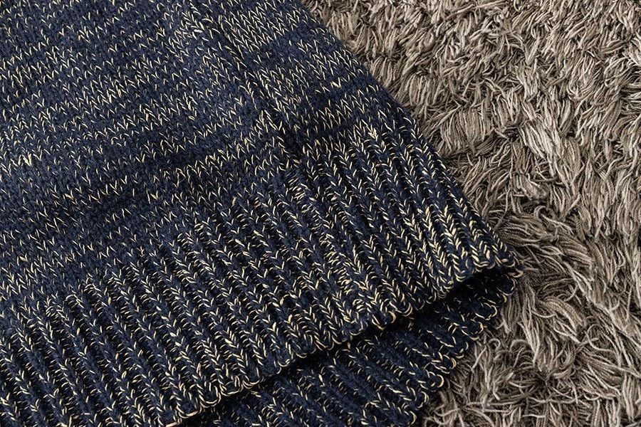 Nanamica Multi-Color Textured Knit Sweater, Size L Size US L / EU 52-54 / 3 - 7 Thumbnail
