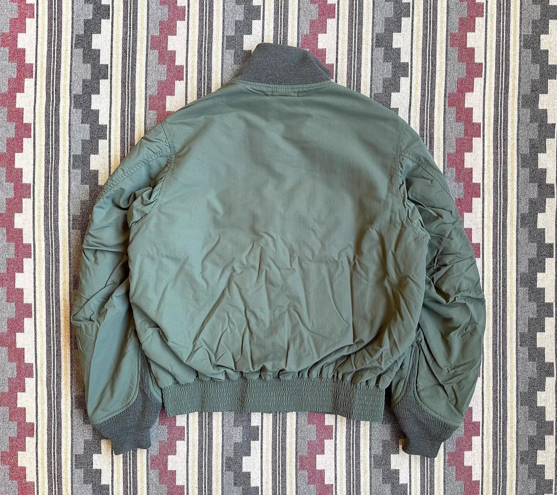 Wtaps Green Bomber Jacket with Zip Closure and Pockets Size US S / EU 44-46 / 1 - 2 Thumbnail