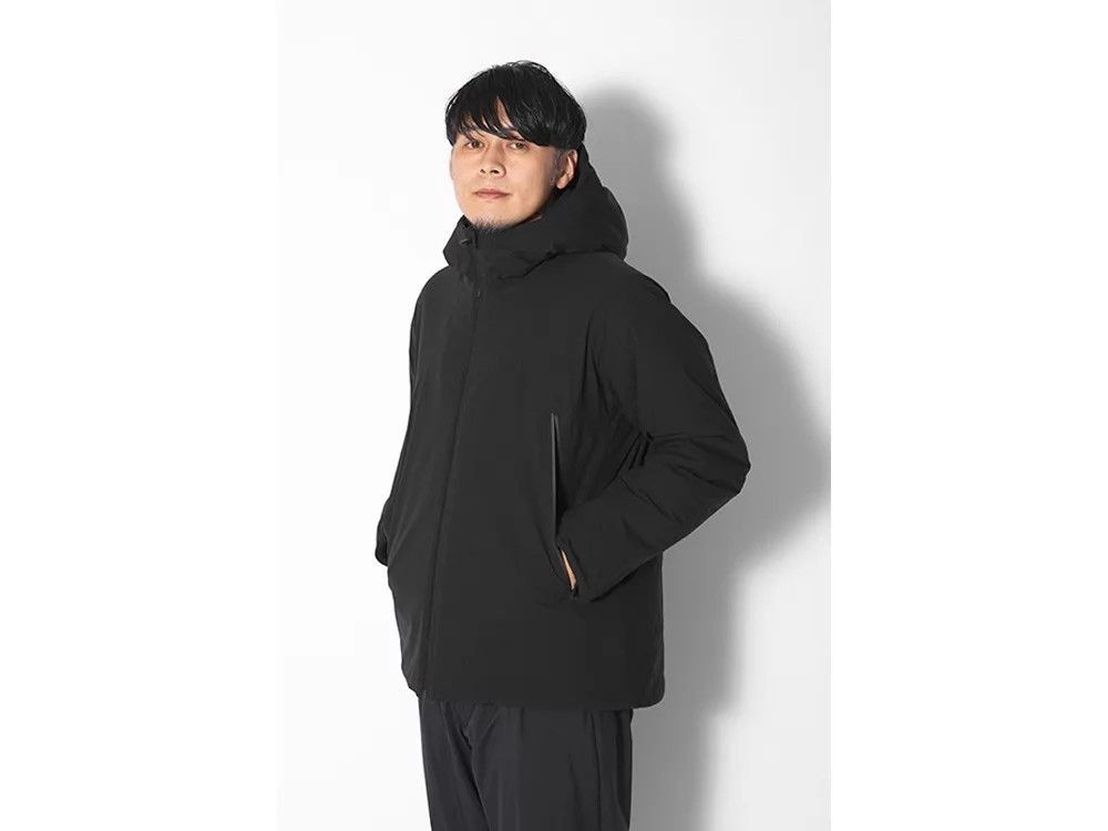 Snow Peak Black Hooded Jacket with Zip Closure Size US L / EU 52-54 / 3 - 8 Thumbnail
