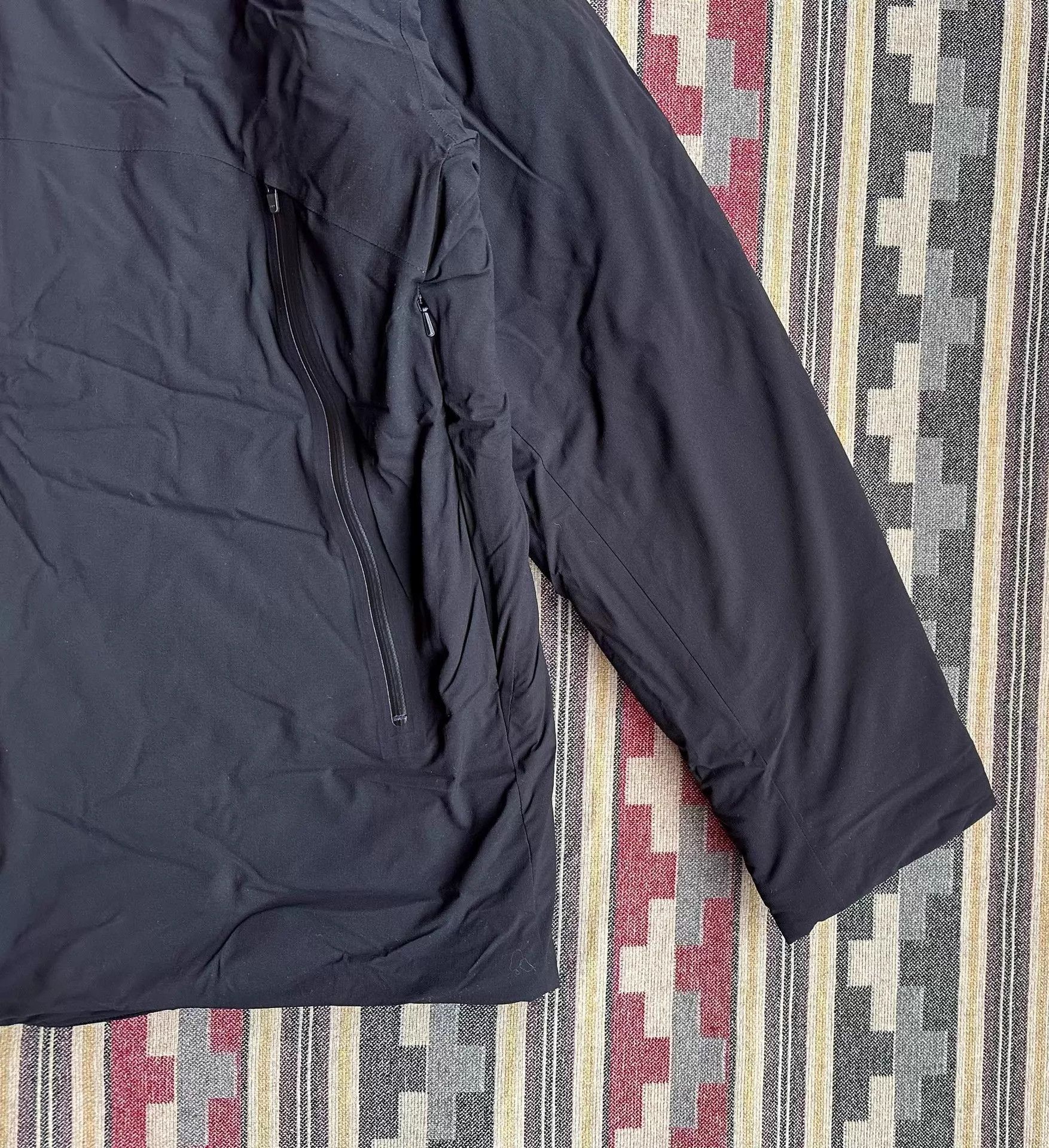 Snow Peak Black Hooded Jacket with Zip Closure Size US L / EU 52-54 / 3 - 5 Thumbnail