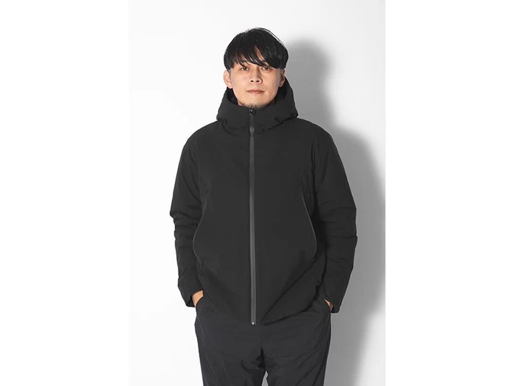Snow Peak Black Hooded Jacket with Zip Closure Size US L / EU 52-54 / 3 - 9 Thumbnail