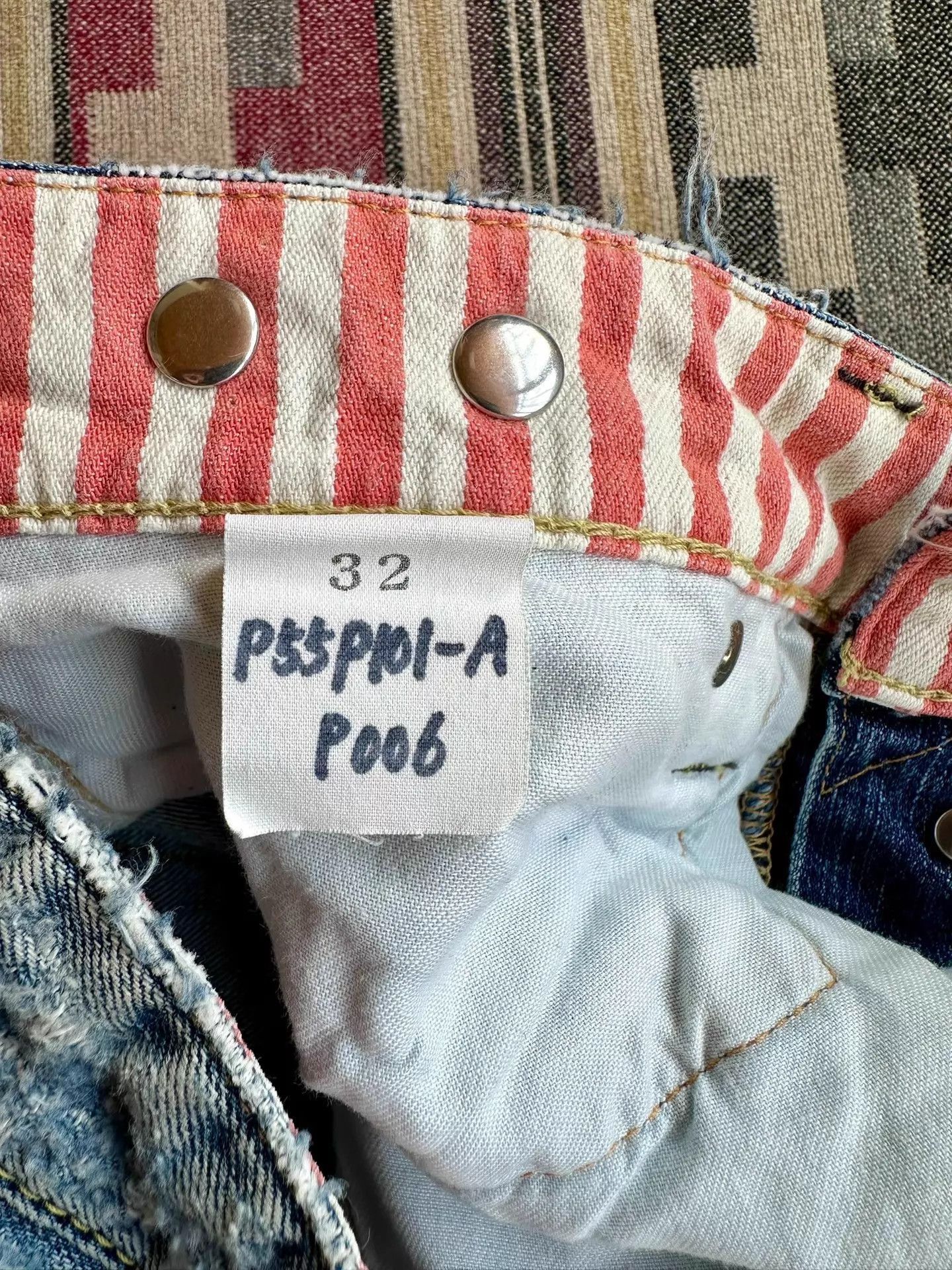 Prps Blue Distressed Denim Jeans Size 32 Size US 32 / EU 48 - 8 Thumbnail
