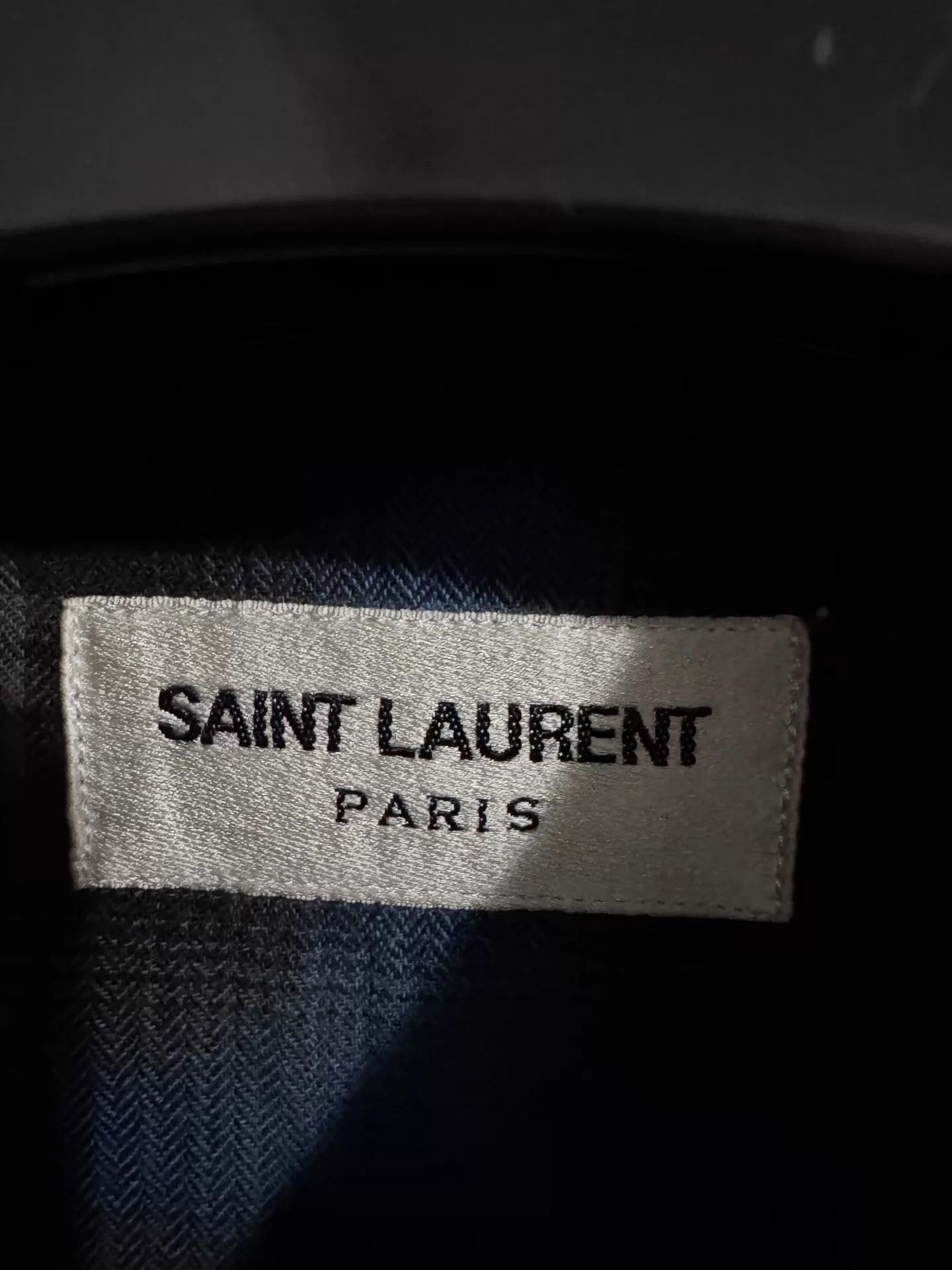 Saint Laurent Paris Plaid Long-Sleeve Button-Up Shirt Size US S / EU 44-46 / 1 - 5 Thumbnail