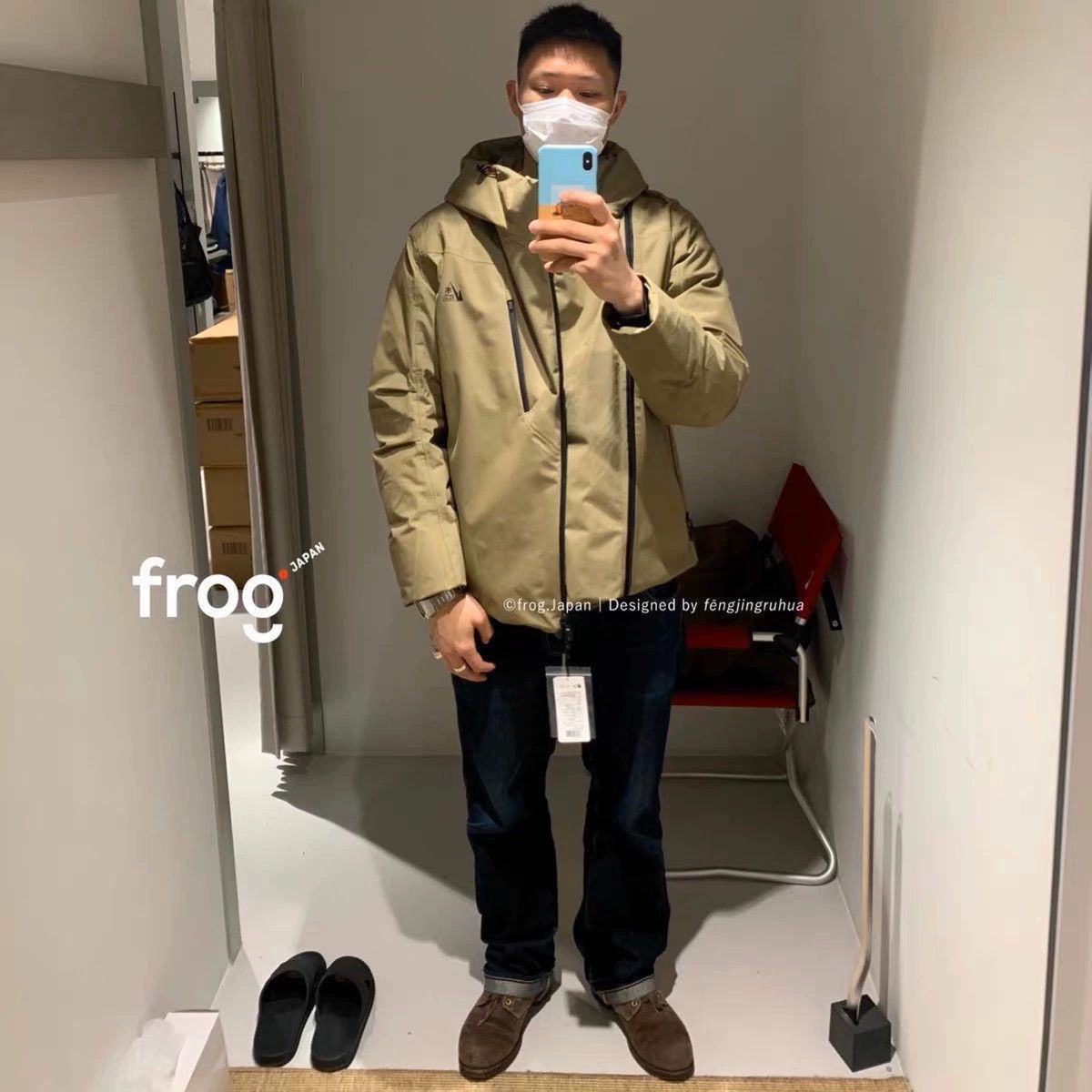 Snow Peak Beige Hooded Parka Jacket Size L Size US L / EU 52-54 / 3 - 9 Thumbnail