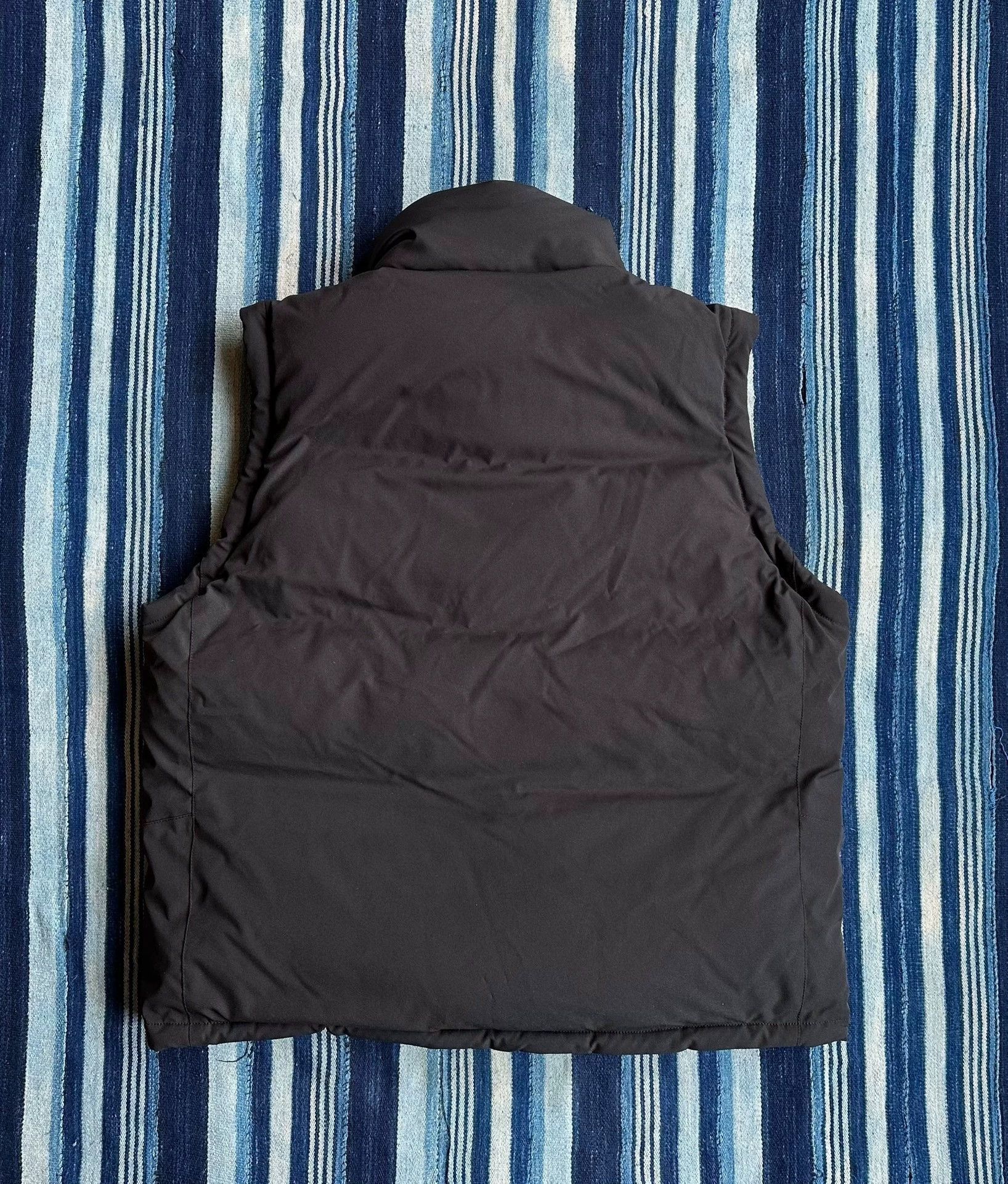 NANGA Black Puffer Jacket with High Collar Size US M / EU 48-50 / 2 - 5 Thumbnail