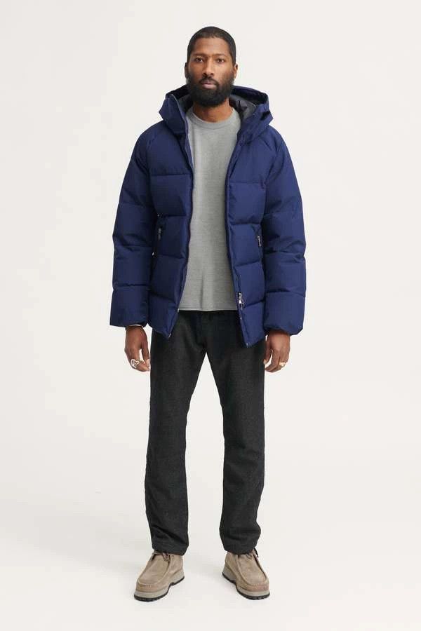 Nonnative Blue Puffer Jacket with Hood Size M Size US M / EU 48-50 / 2 - 8 Thumbnail