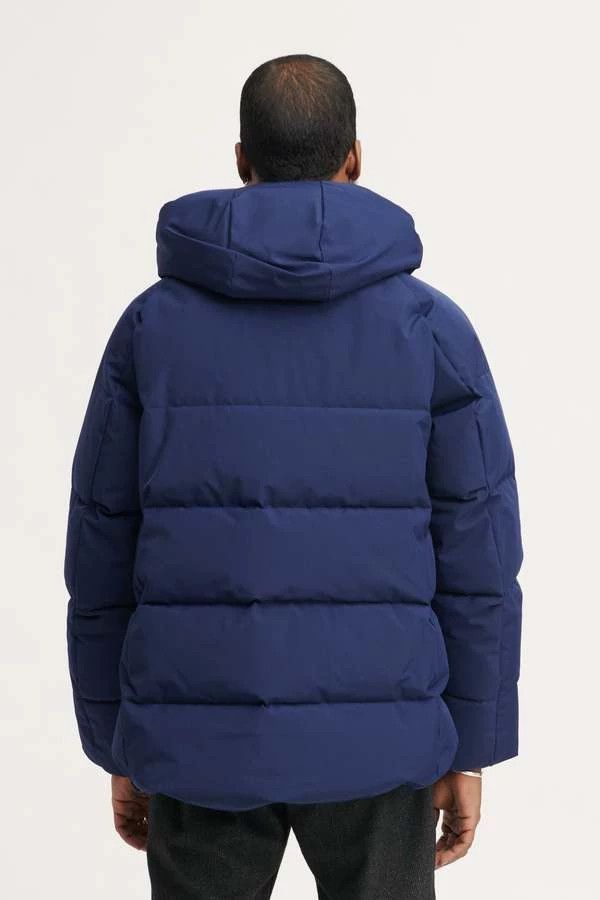 Nonnative Blue Puffer Jacket with Hood Size M Size US M / EU 48-50 / 2 - 9 Thumbnail