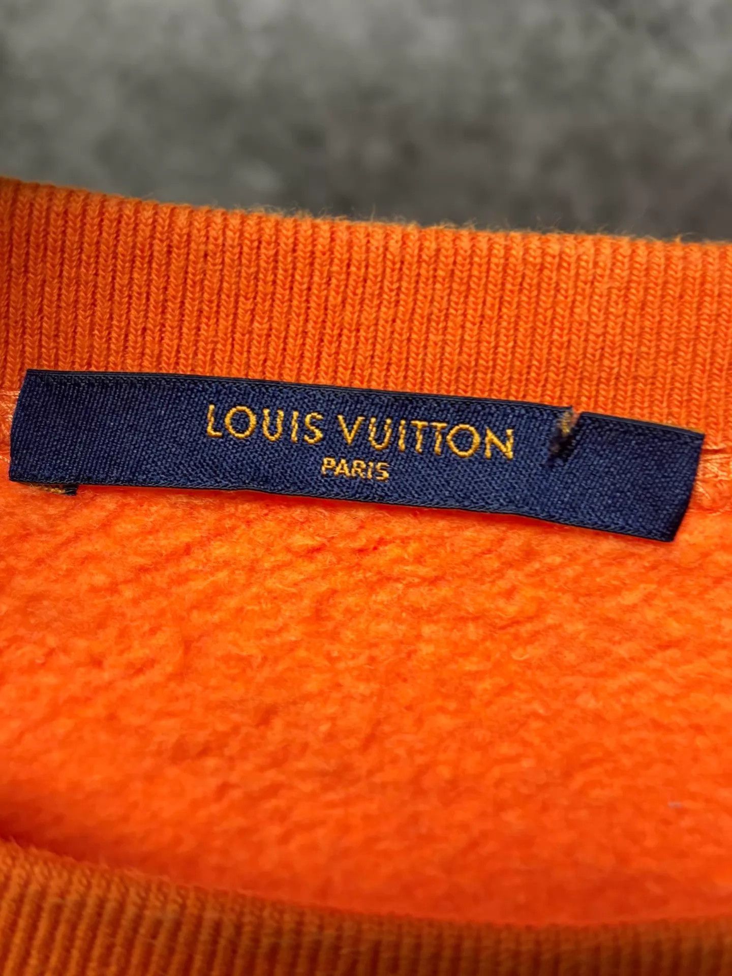 Louis Vuitton Orange Patterned Long-Sleeve Sweatshirt Size L Size US L / EU 52-54 / 3 - 3 Thumbnail