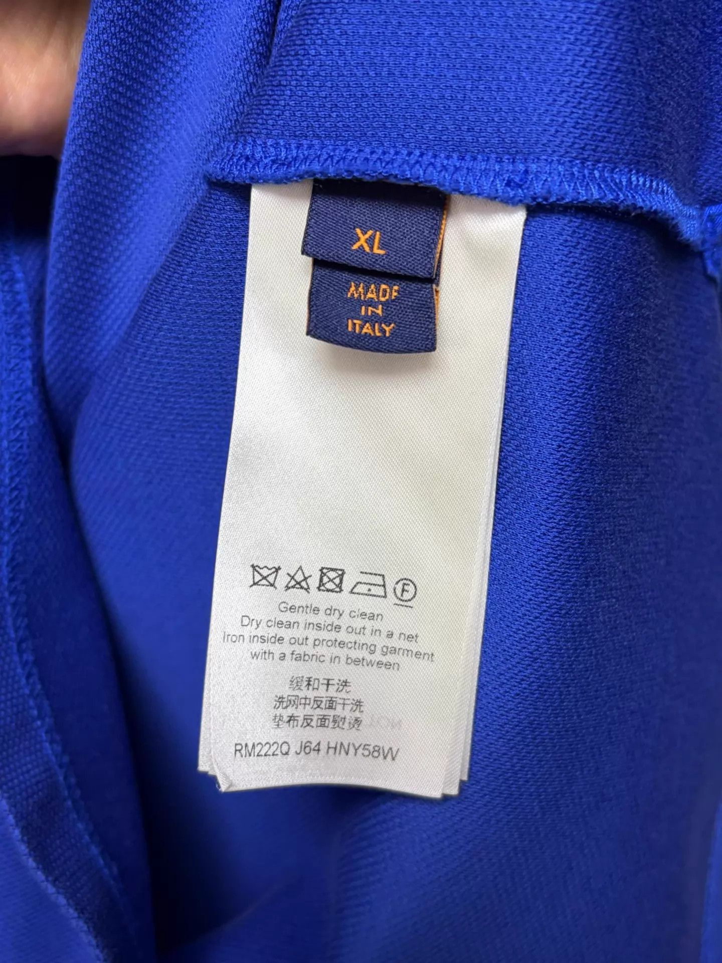 Louis Vuitton Blue Short Sleeve Polo Shirt XL Size US XL / EU 56 / 4 - 4 Thumbnail
