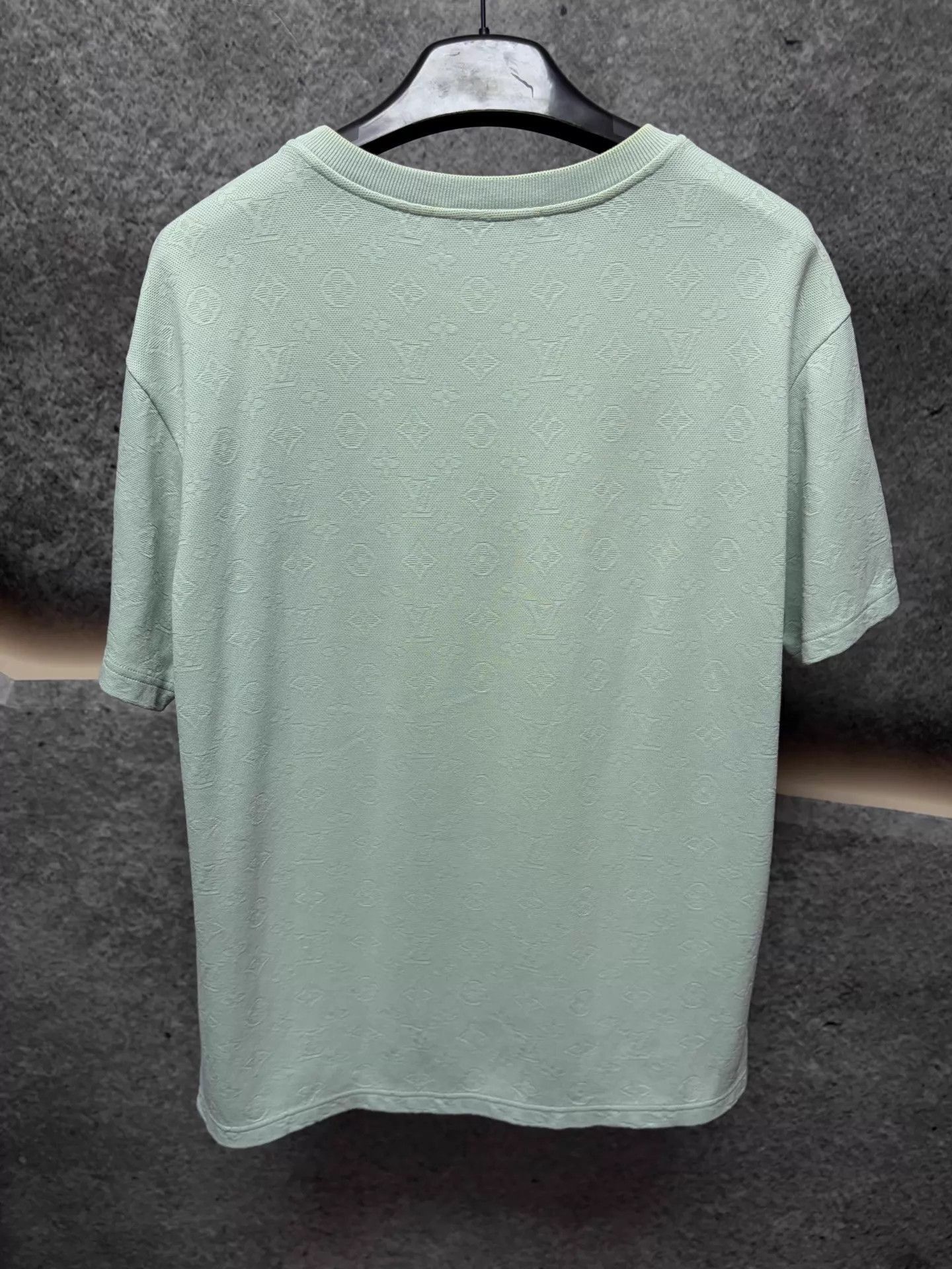 Louis Vuitton Green Short Sleeve Textured Pocket Shirt Size US L / EU 52-54 / 3 - 2 Thumbnail