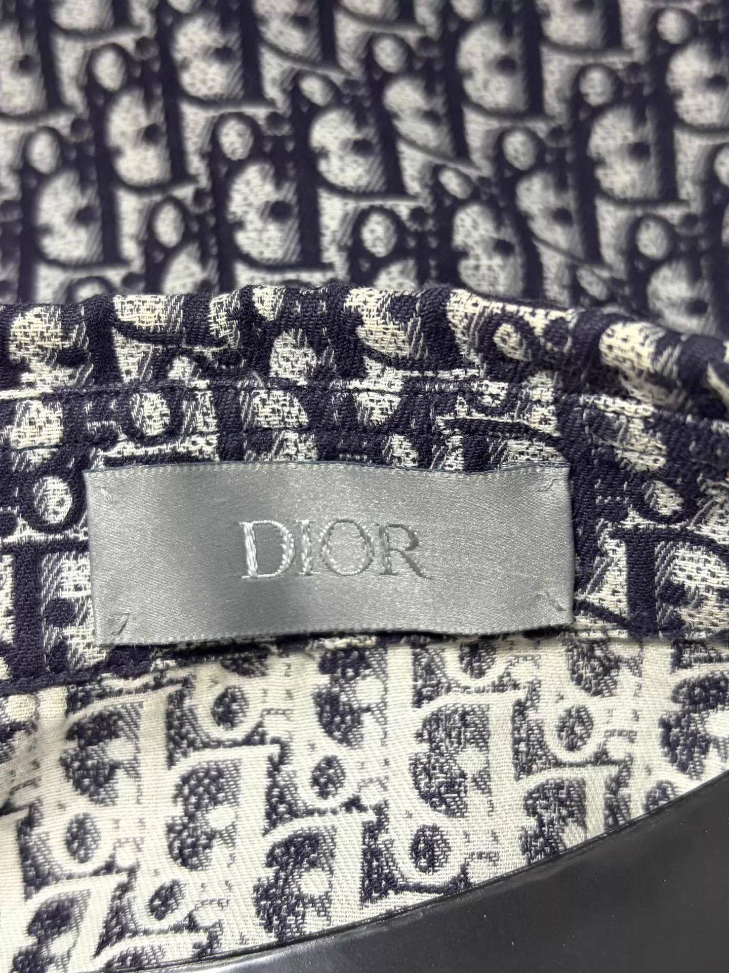 Dior Multi-Pattern Short Sleeve Collared Shirt Size US M / EU 48-50 / 2 - 3 Thumbnail