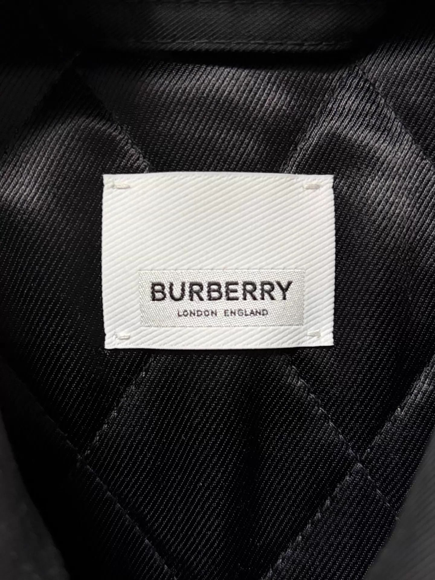 Burberry Black XL Bomber Jacket with Striped Sleeves Size US XL / EU 56 / 4 - 3 Thumbnail