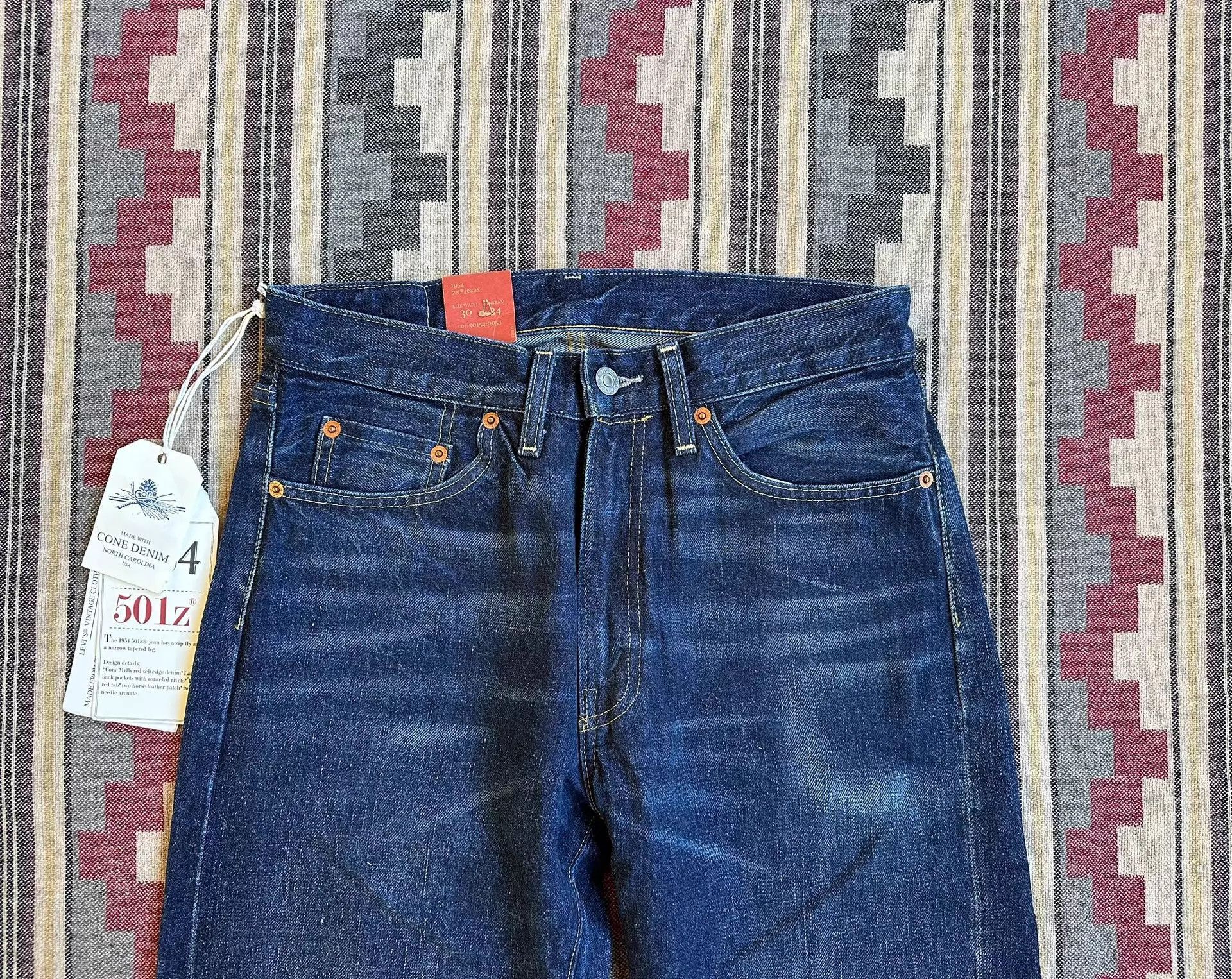 Levi's Blue Denim Jeans - Size 30 Size US 30 / EU 46 - 3 Thumbnail