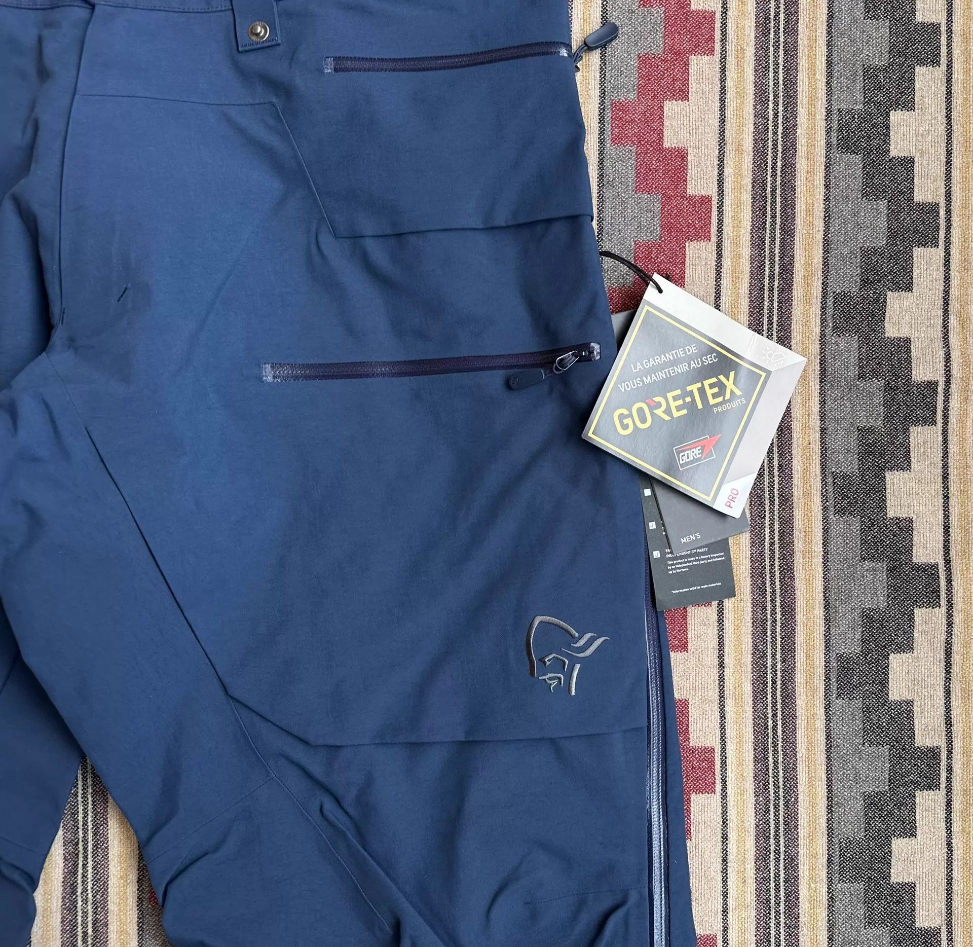 Norrona Blue Outdoor Casual Pants Size 38 Size US 27 - 4 Thumbnail