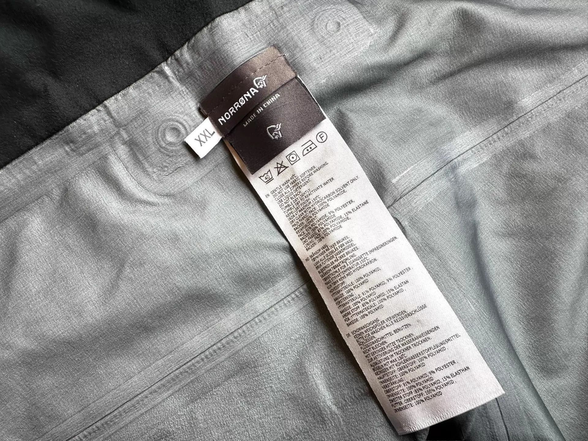 Norrona Blue Outdoor Casual Pants Size 38 Size US 27 - 8 Thumbnail