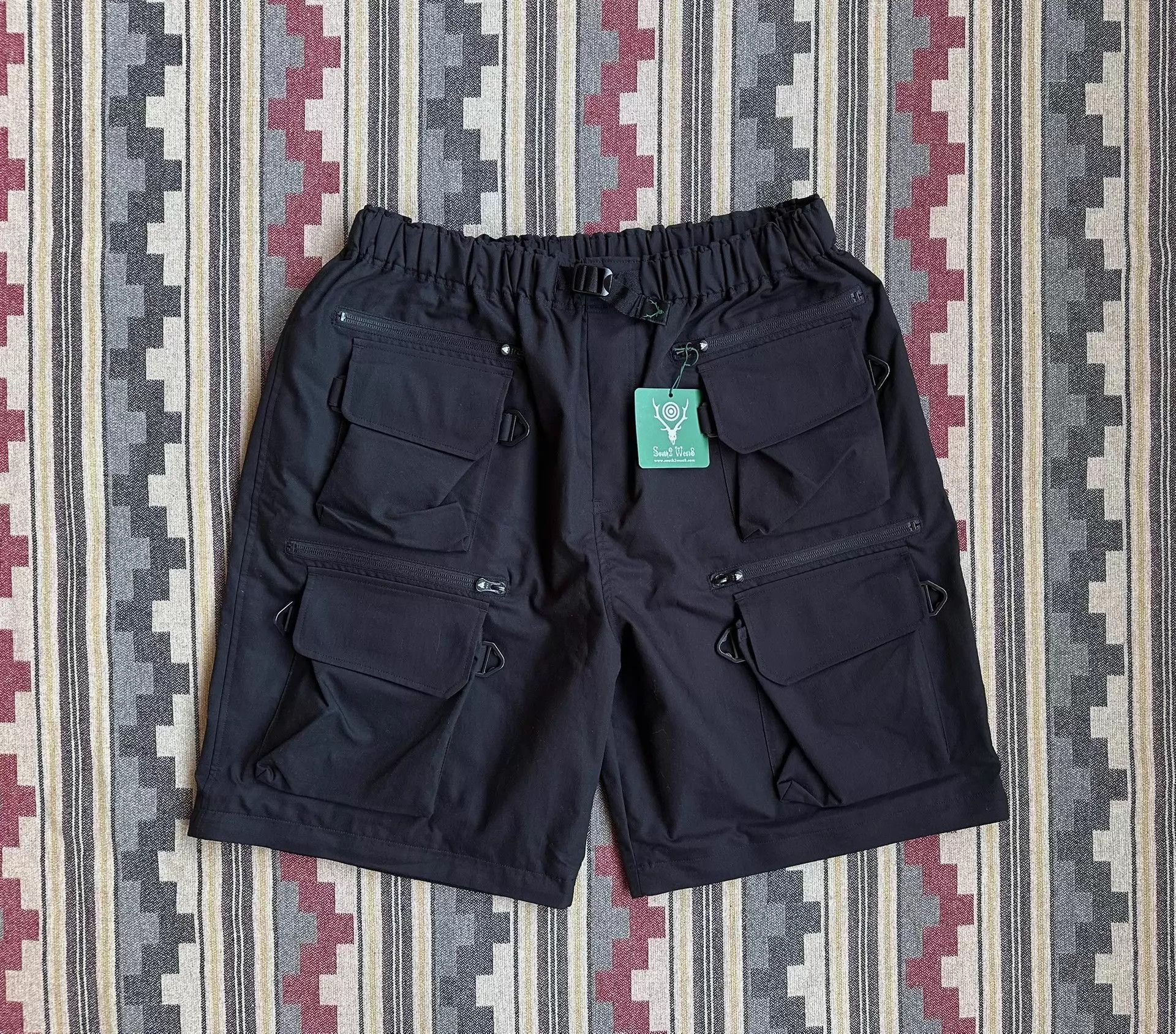 South2 West8 Black Multi-Pocket Casual Pants Size 36 Size US 36 / EU 52 - 5 Thumbnail