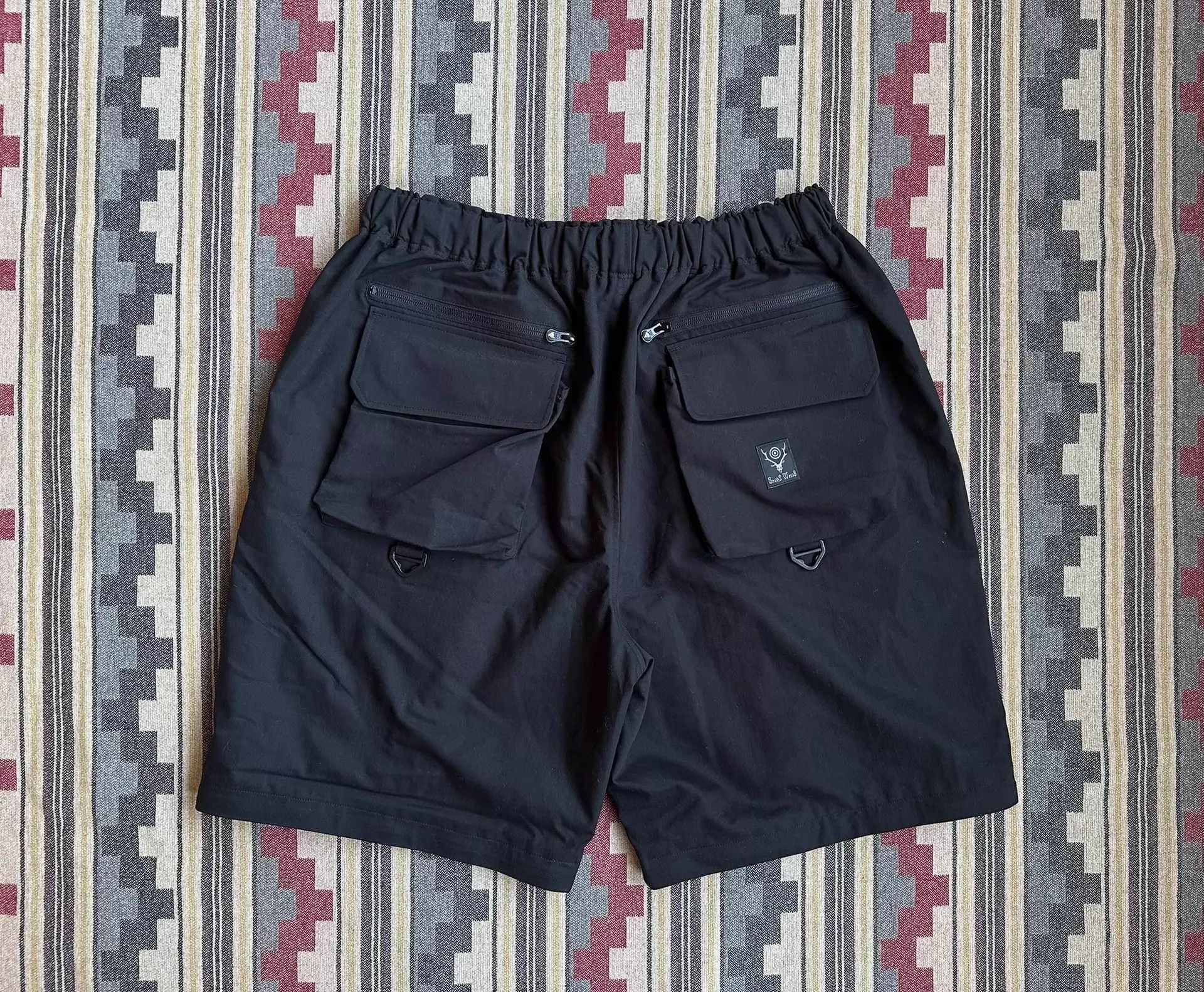 South2 West8 Black Multi-Pocket Casual Pants Size 36 Size US 36 / EU 52 - 6 Thumbnail
