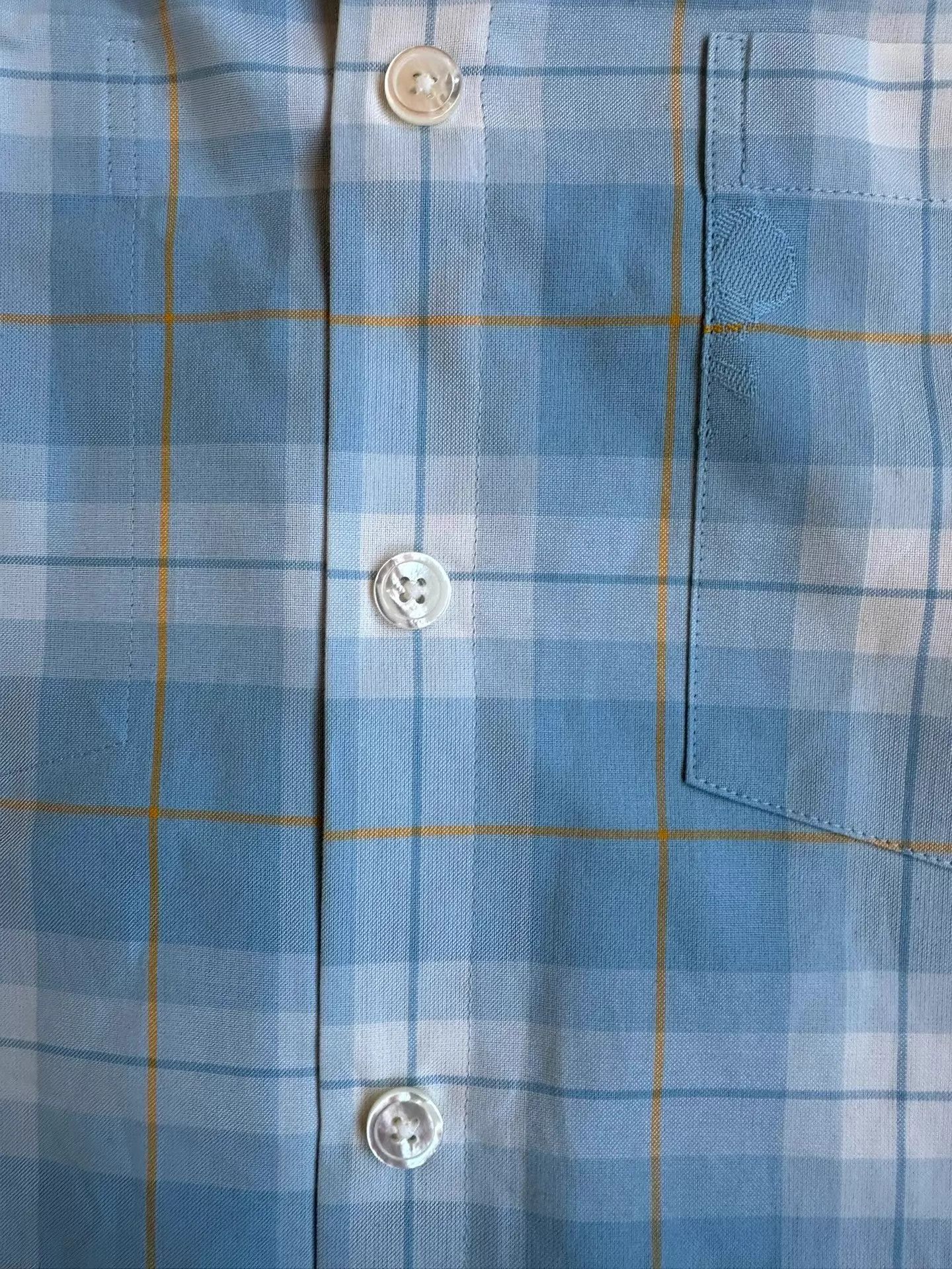 Mastermind Japan Blue Plaid Long-Sleeve Button-Up Shirt Size US L / EU 52-54 / 3 - 5 Thumbnail