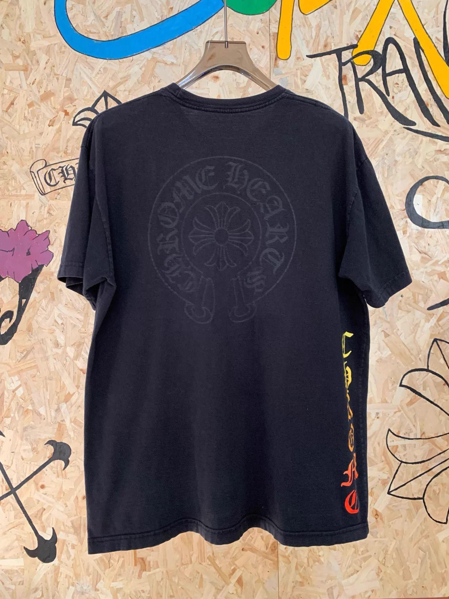 Chrome Hearts Black Short Sleeve Graphic T-Shirt Size US XXL / EU 58 / 5 - 6 Thumbnail