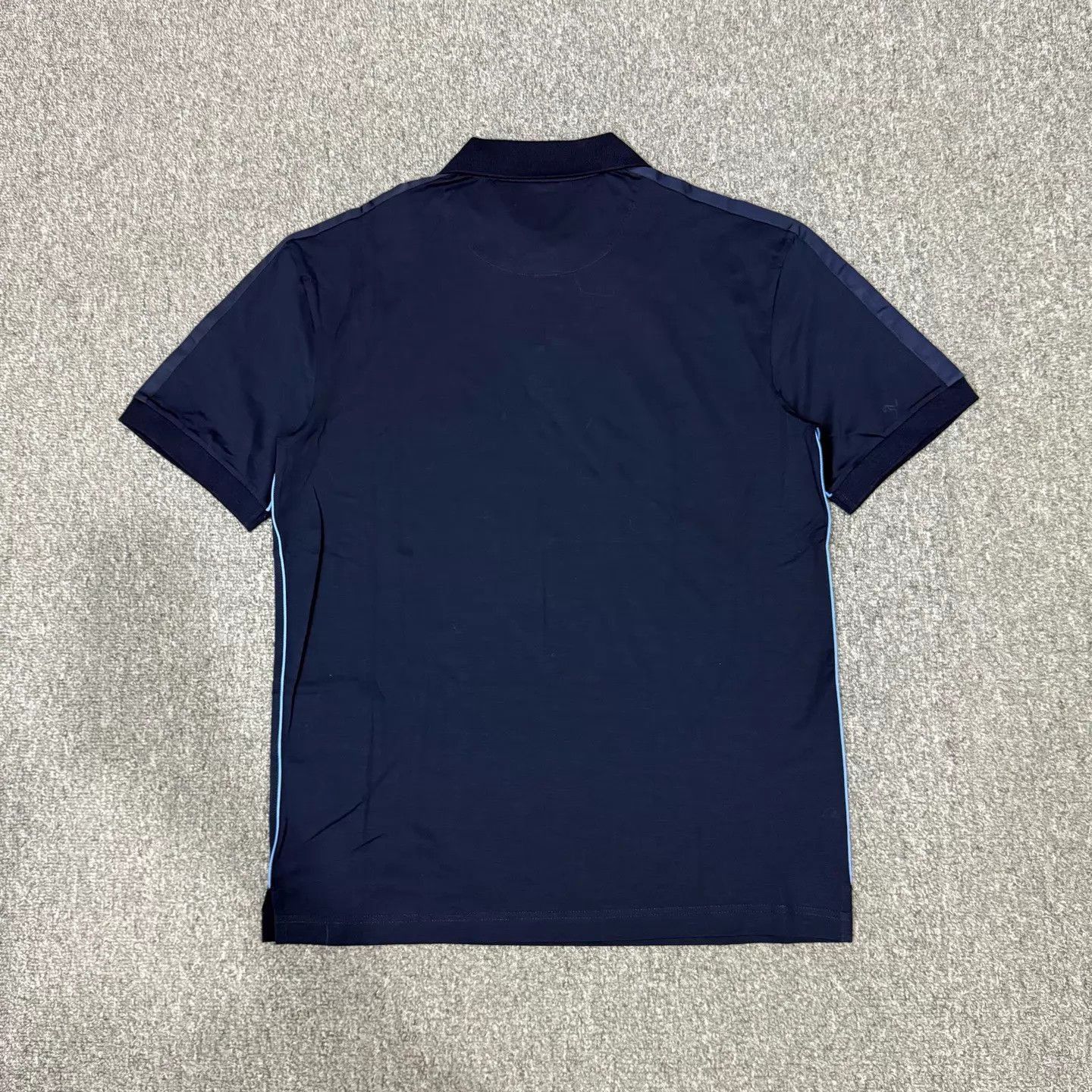Prada Blue Short-Sleeve Polo Shirt Size US M / EU 48-50 / 2 - 2 Thumbnail