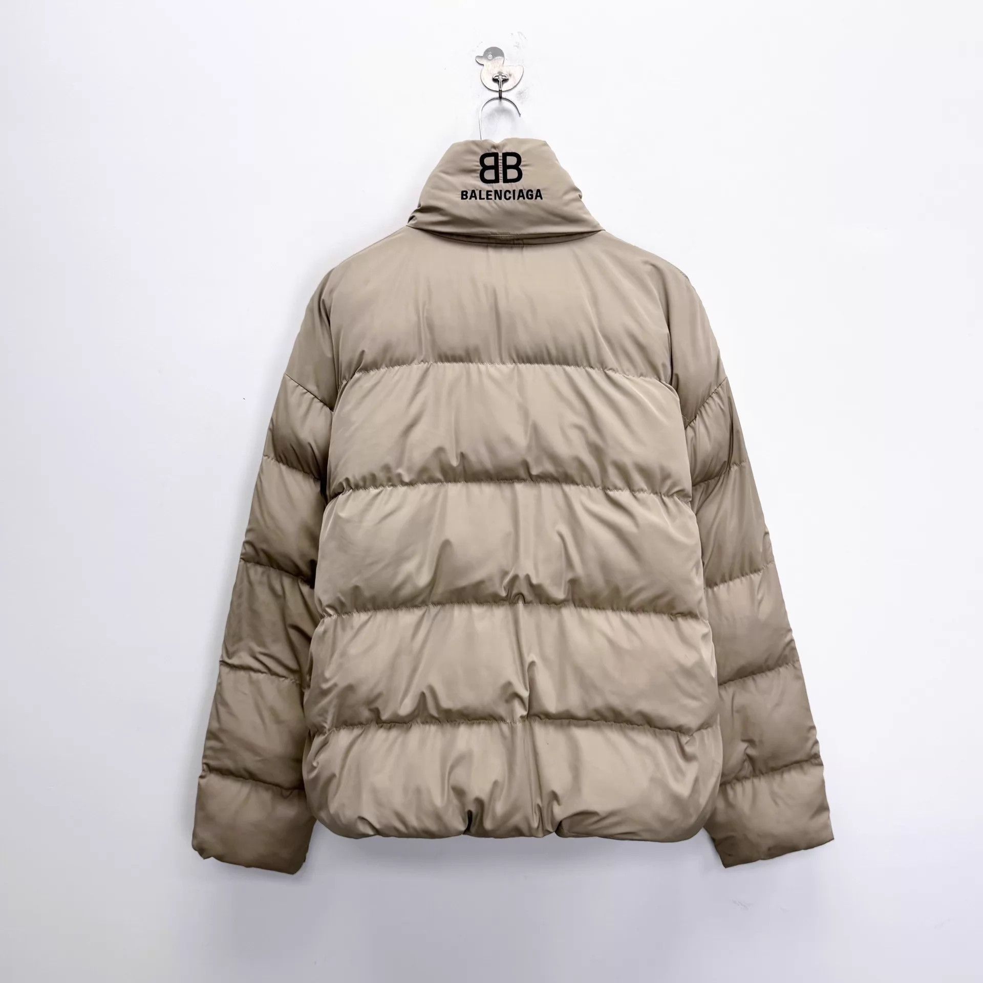 Balenciaga Beige Puffer Jacket - Size S Size US S / EU 44-46 / 1 - 2 Thumbnail