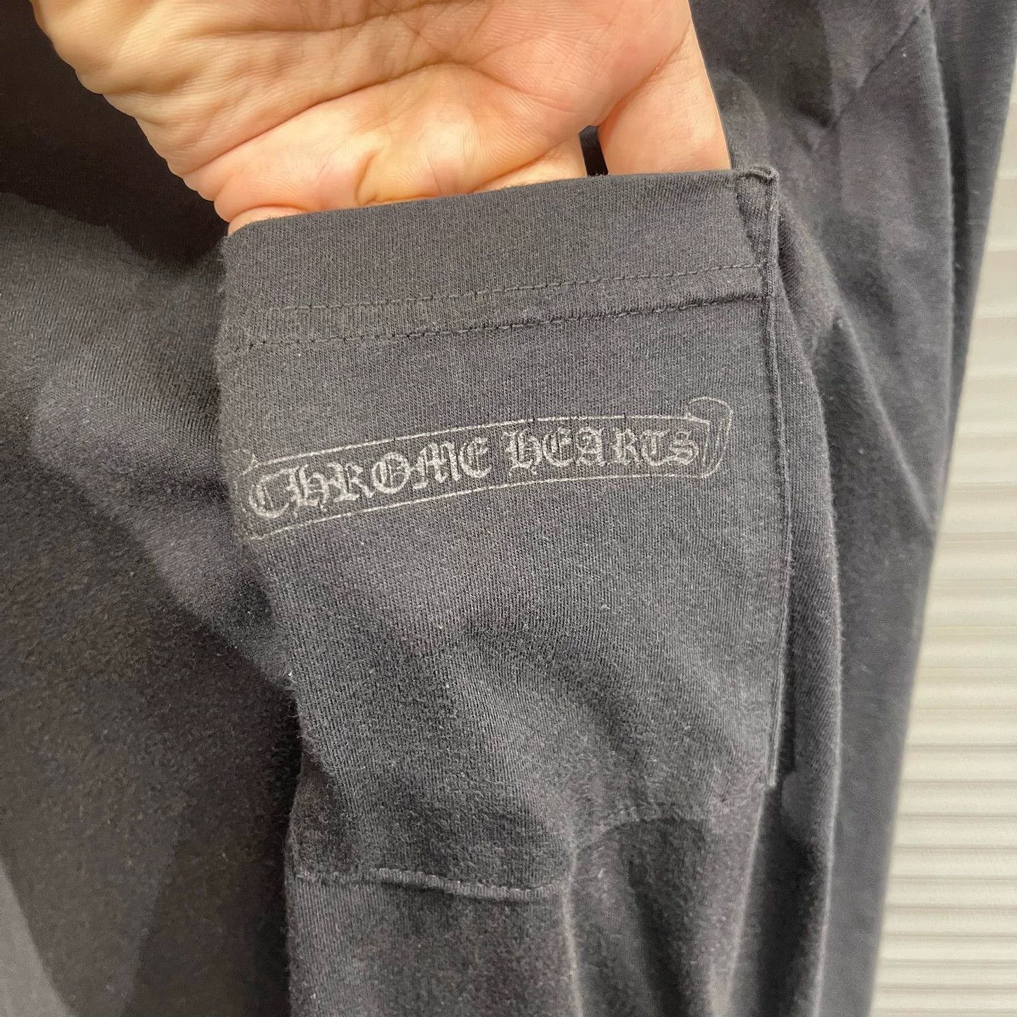 Chrome Hearts Black Long Sleeve Shirt with Orange Graphic Design Size US S / EU 44-46 / 1 - 4 Thumbnail