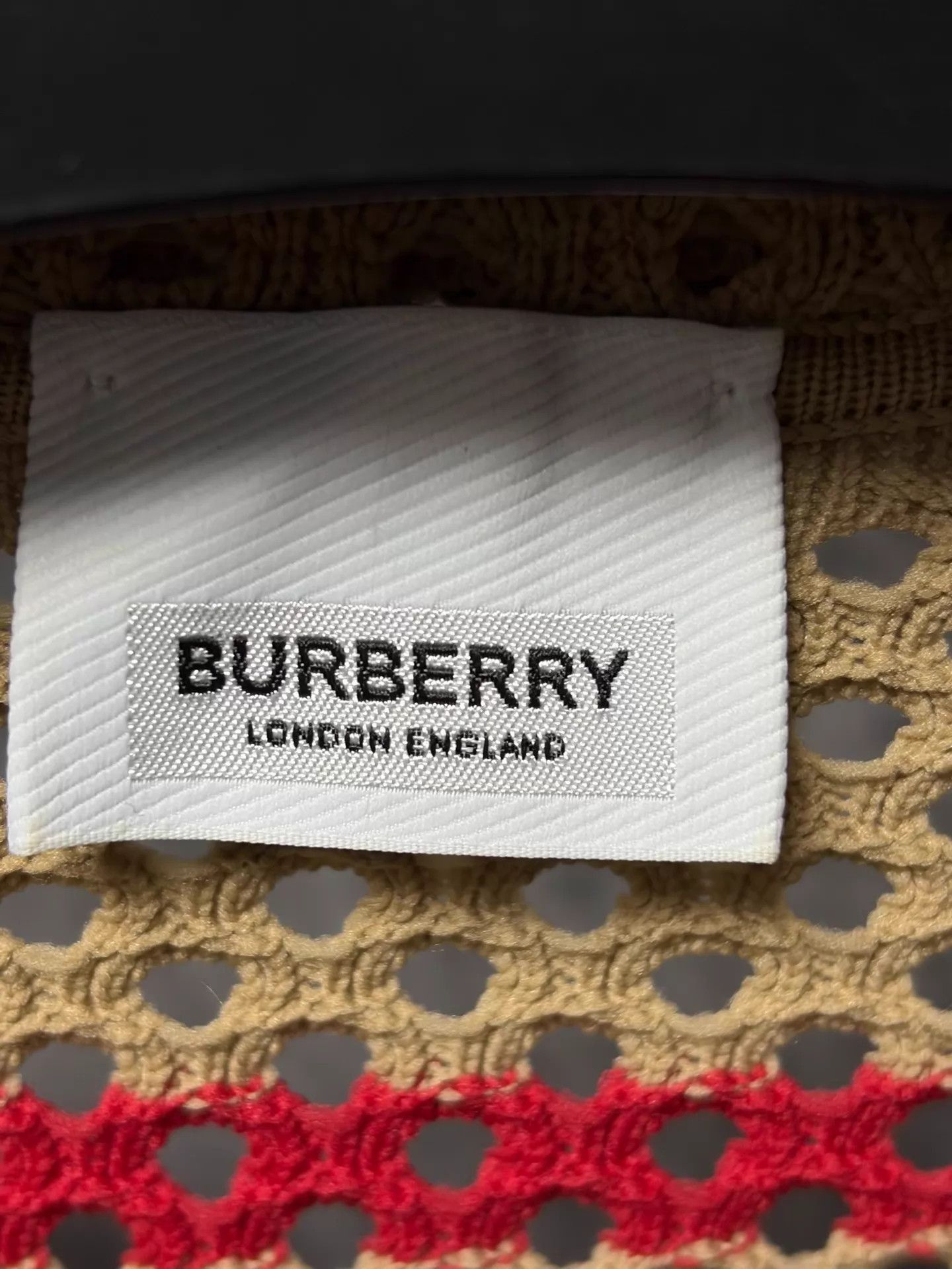 Burberry Mesh Stripe Short Sleeve Shirt Size US M / EU 48-50 / 2 - 3 Thumbnail