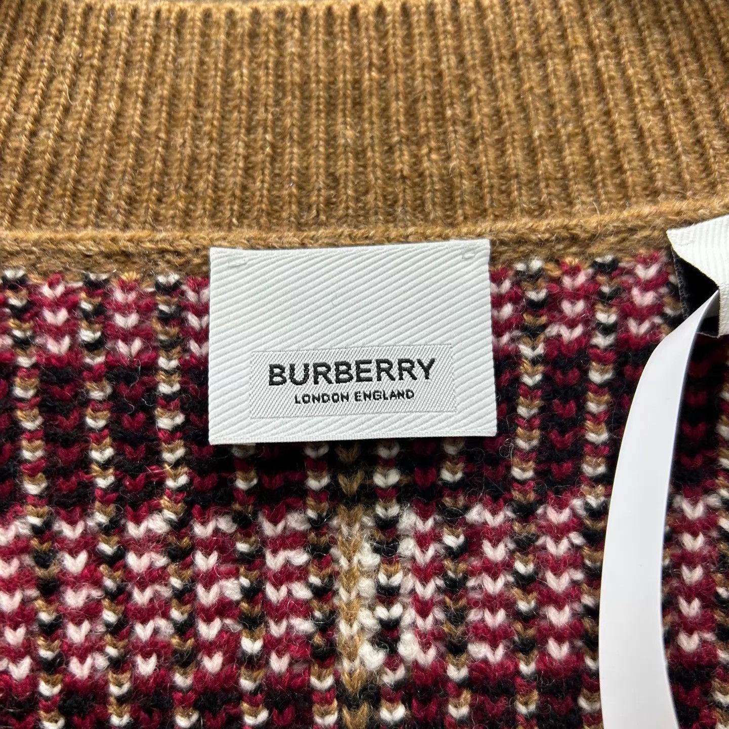 Burberry Multi Plaid V-Neck Button-Up Cardigan XS Size US XS / EU 42 / 0 - 3 Thumbnail